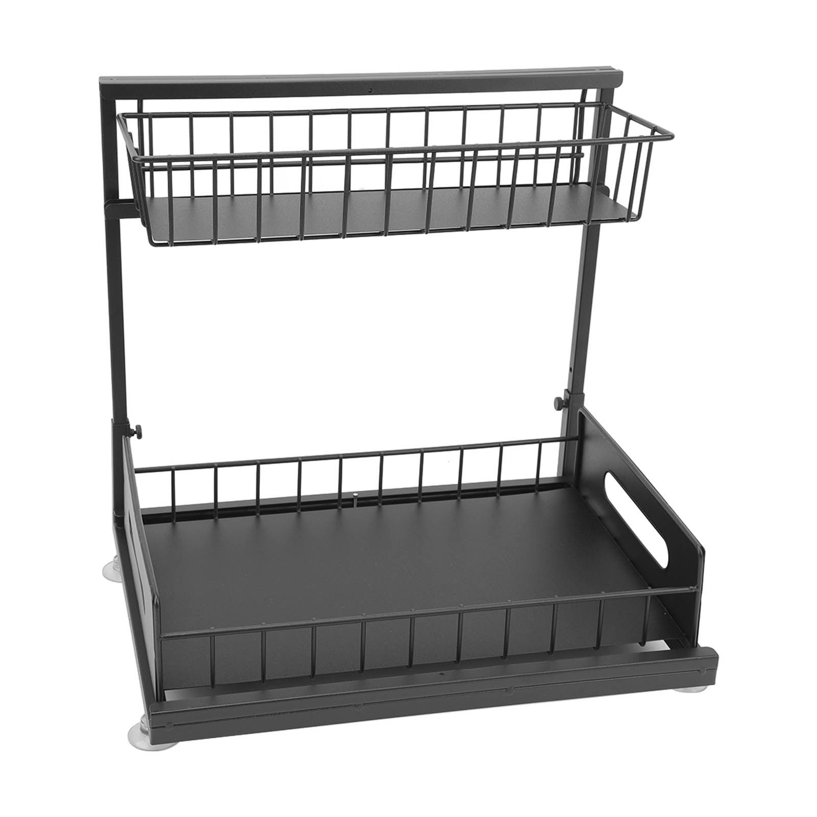 Under Sink Organizers and Storage Sliding Cabinet Basket Organizer 2 Tier view 9