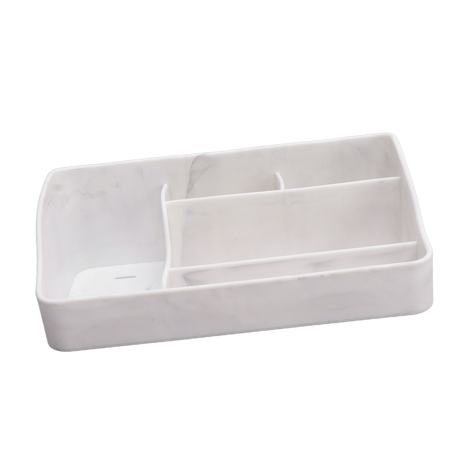 5 Grid Makeup Organizer Silicone Cosmetic Storage Box Makeup Desk Organizer view 2