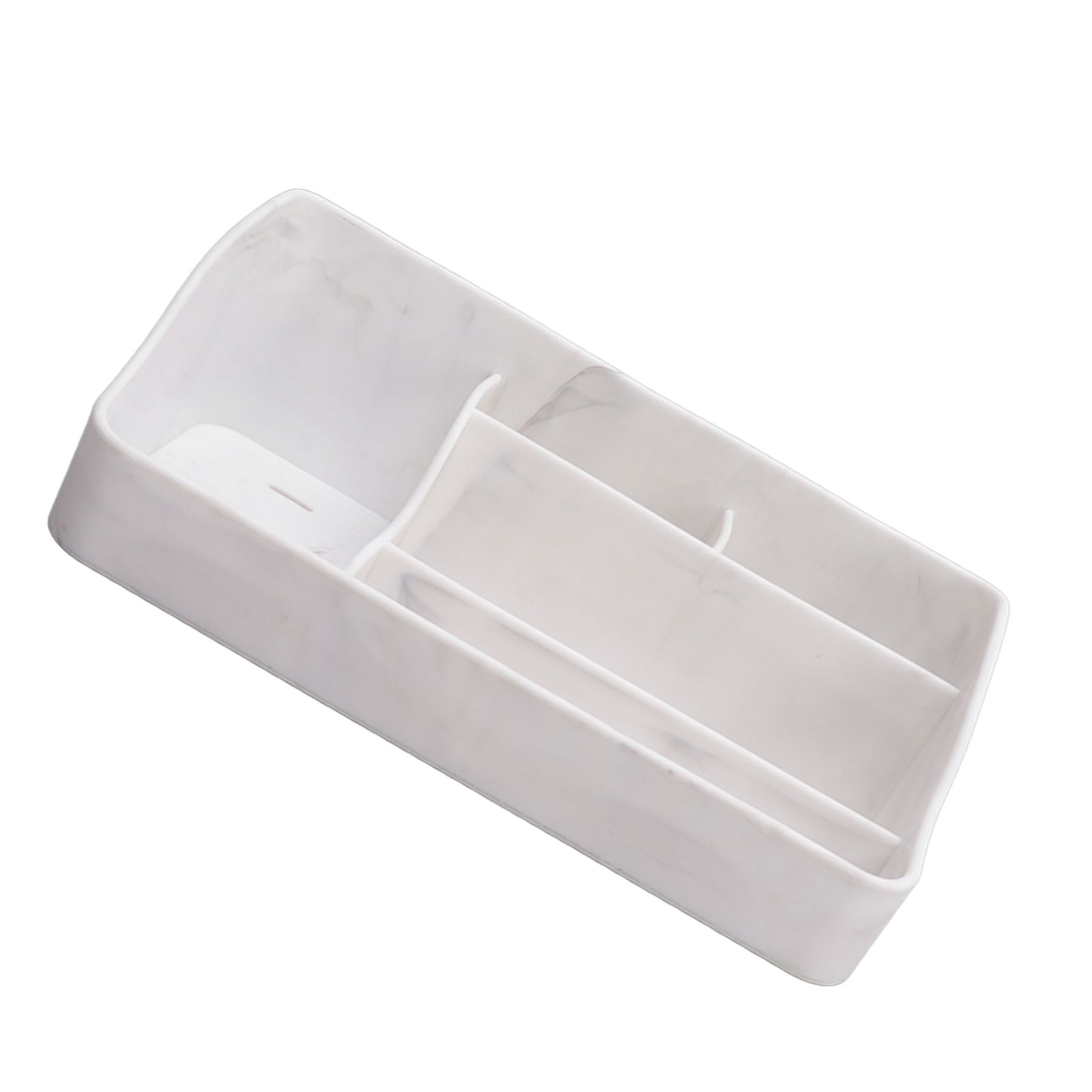 5 Grid Makeup Organizer Silicone Cosmetic Storage Box Makeup Desk Organizer view 4