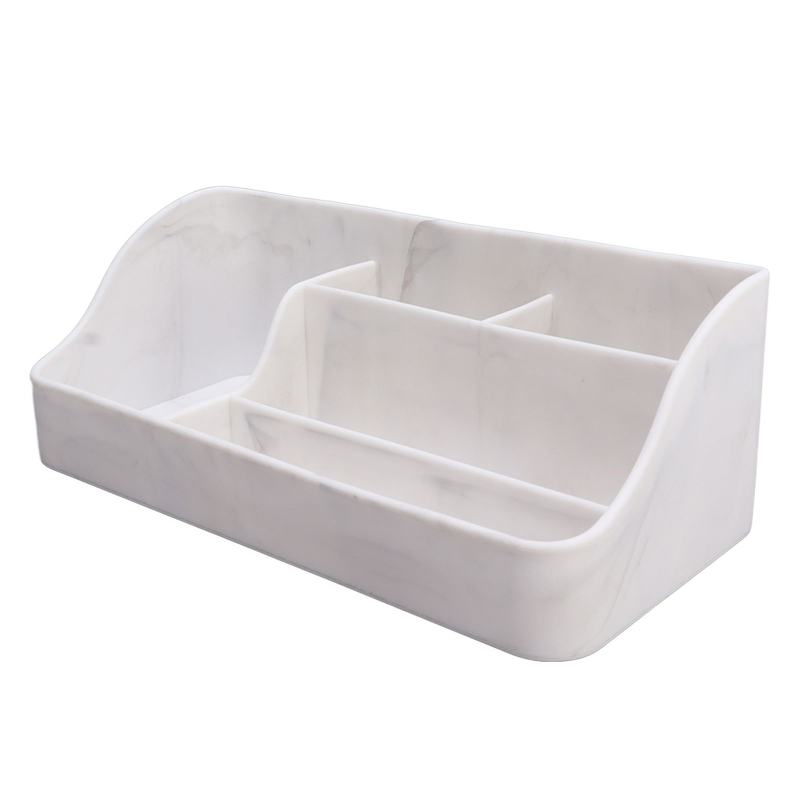 5 Grid Makeup Organizer Silicone Cosmetic Storage Box Makeup Desk Organizer view 6