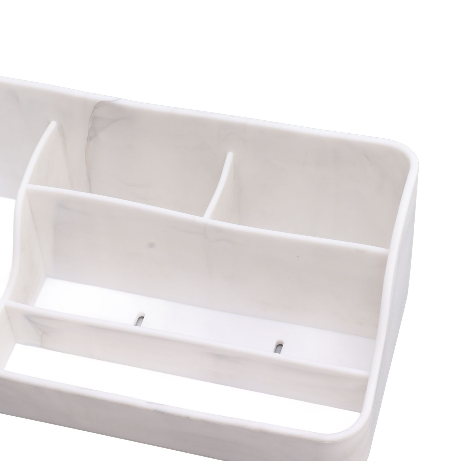 5 Grid Makeup Organizer Silicone Cosmetic Storage Box Makeup Desk Organizer view 14