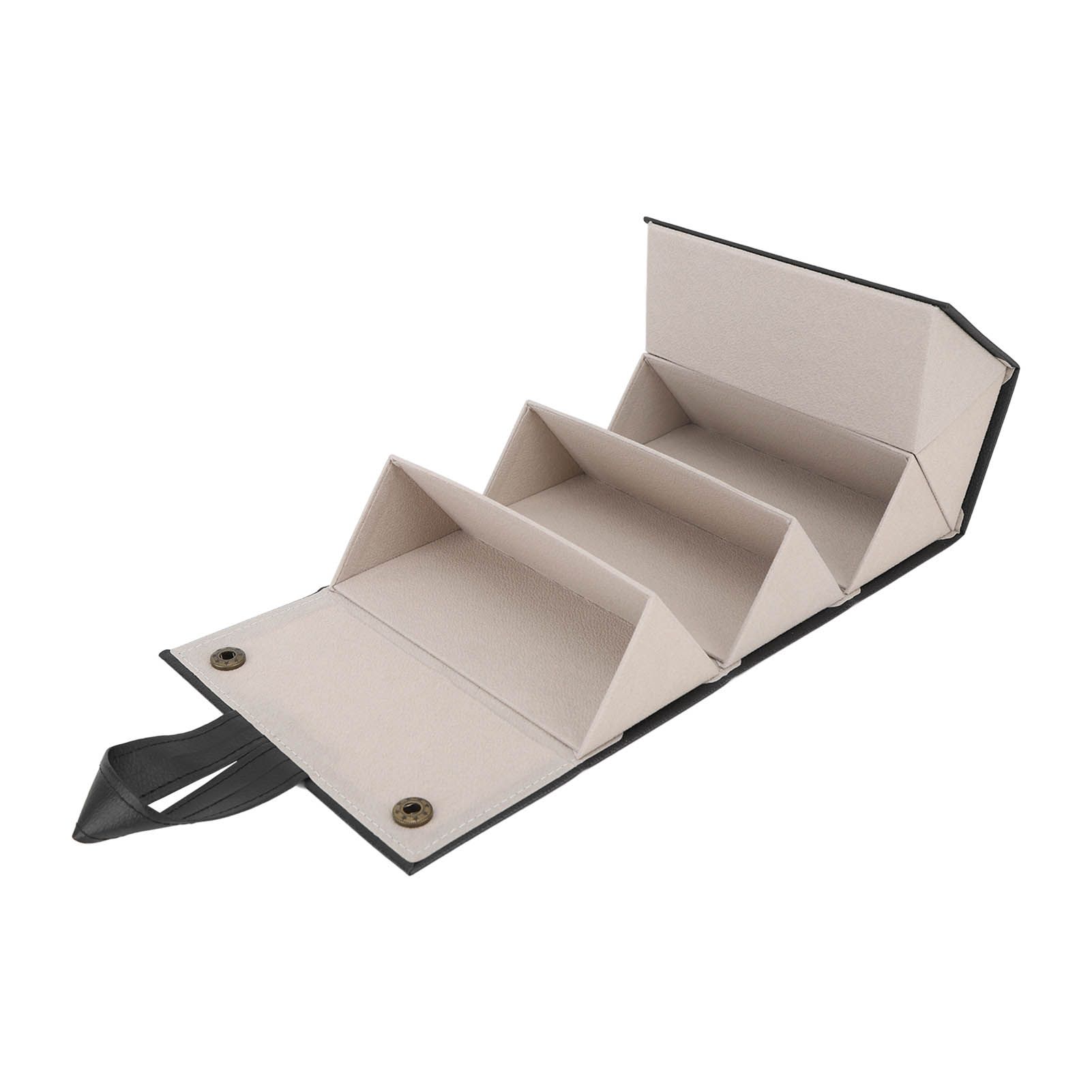Sunglasses Storage Box Stylish Lightweight Multiple Compartments Portable view 2