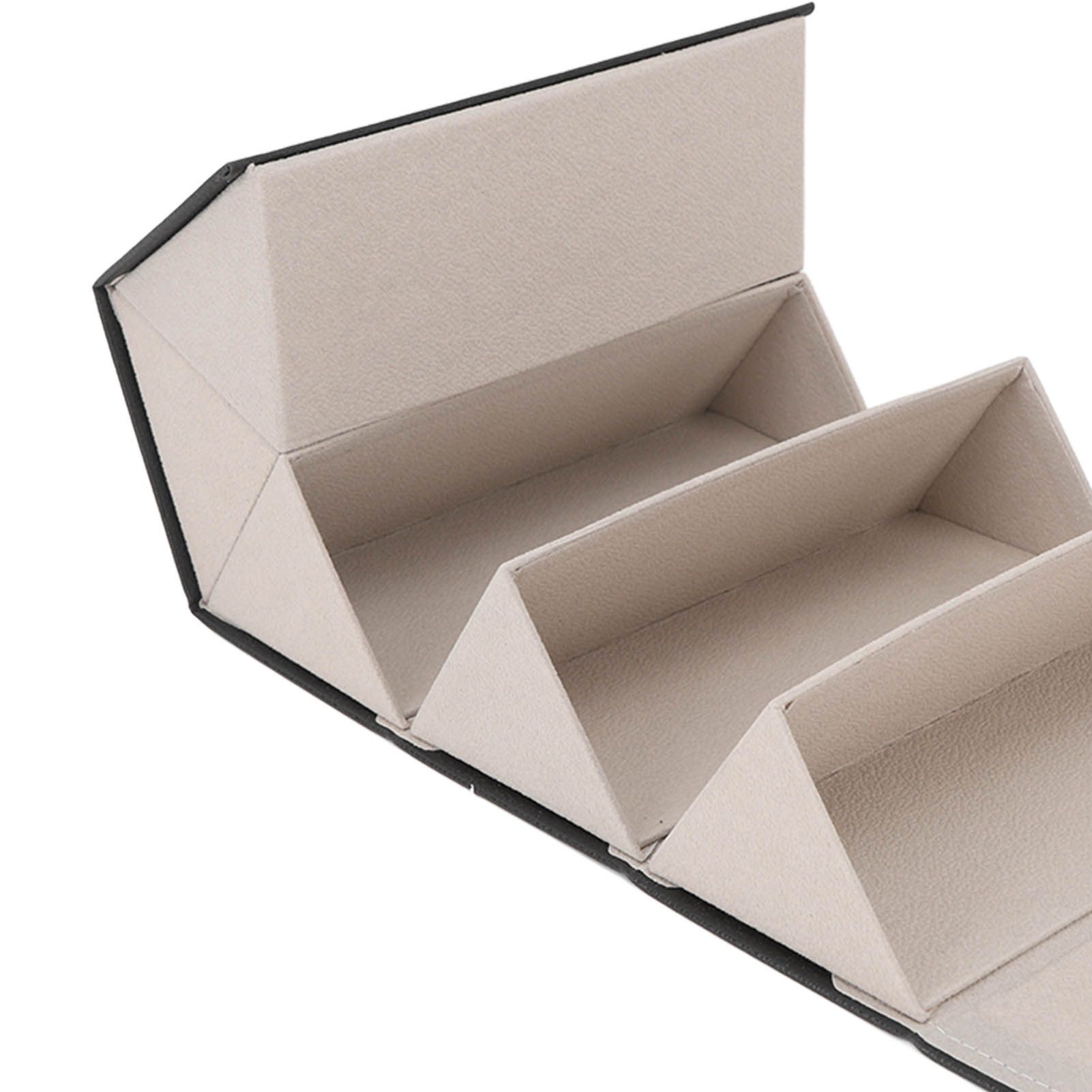Sunglasses Storage Box Stylish Lightweight Multiple Compartments Portable view 15