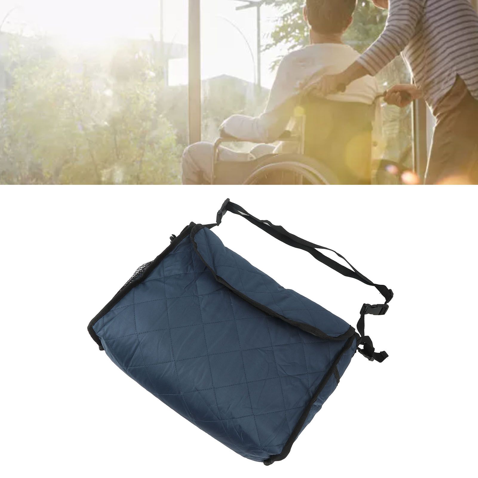 Wheelchair Bag Large Capacity Foldable One Shoulder Storage Hanging Bag for view 12