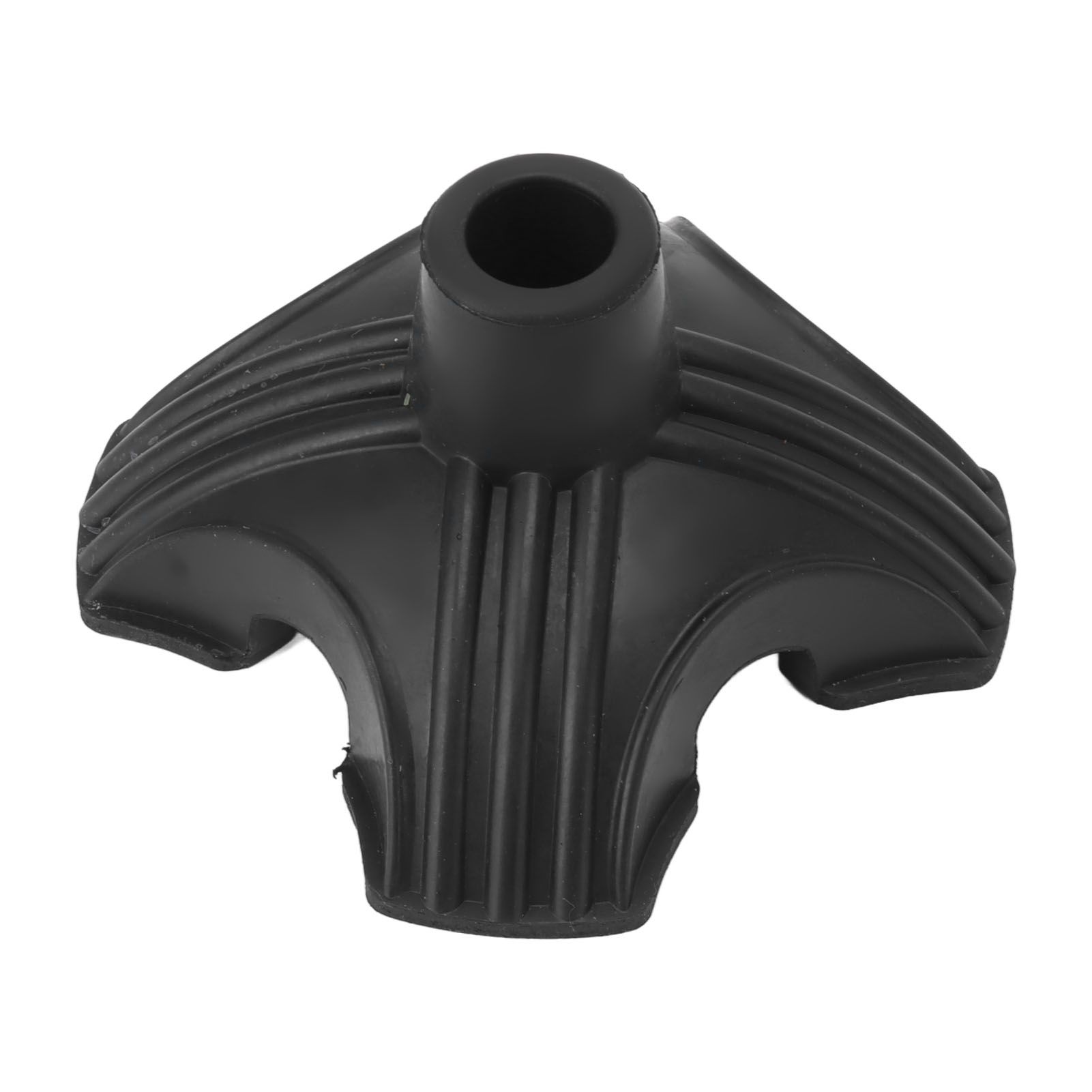 Cane Tip Walking Rubber Foot Pad Replacement 4 Prong Self Standing Non Slip Base view 4