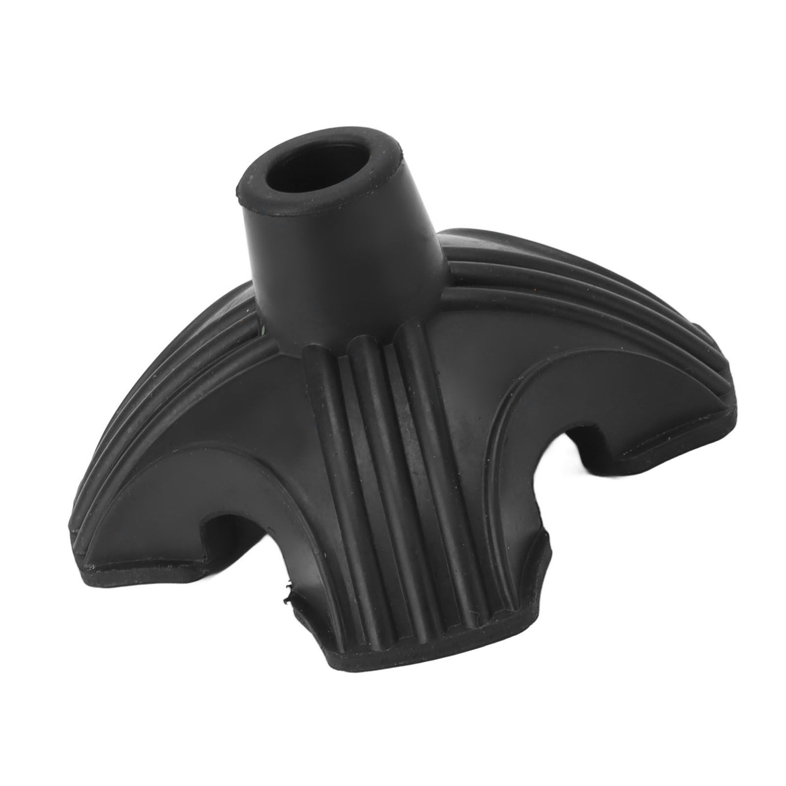 Cane Tip Walking Rubber Foot Pad Replacement 4 Prong Self Standing Non Slip Base view 6