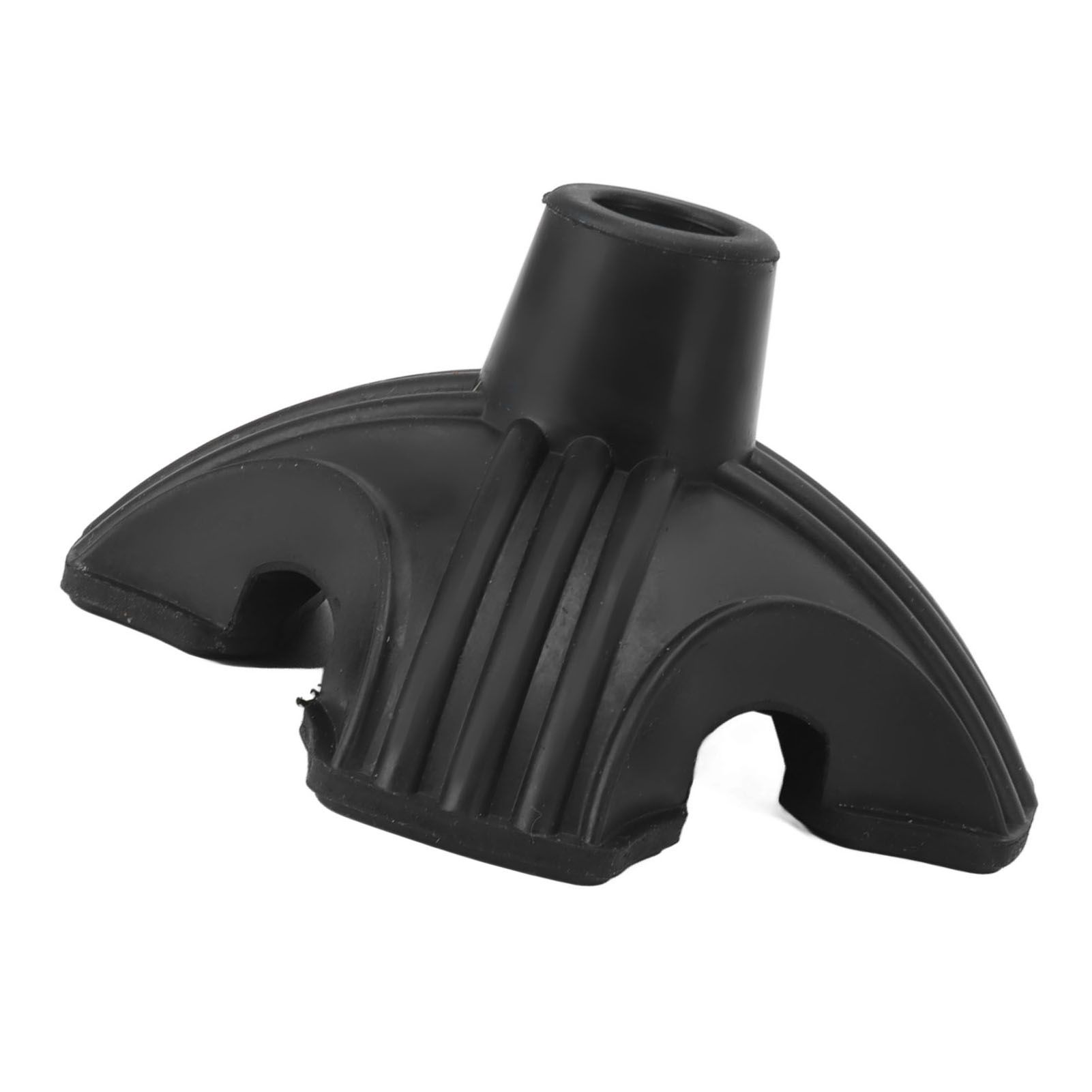 Cane Tip Walking Rubber Foot Pad Replacement 4 Prong Self Standing Non Slip Base view 7