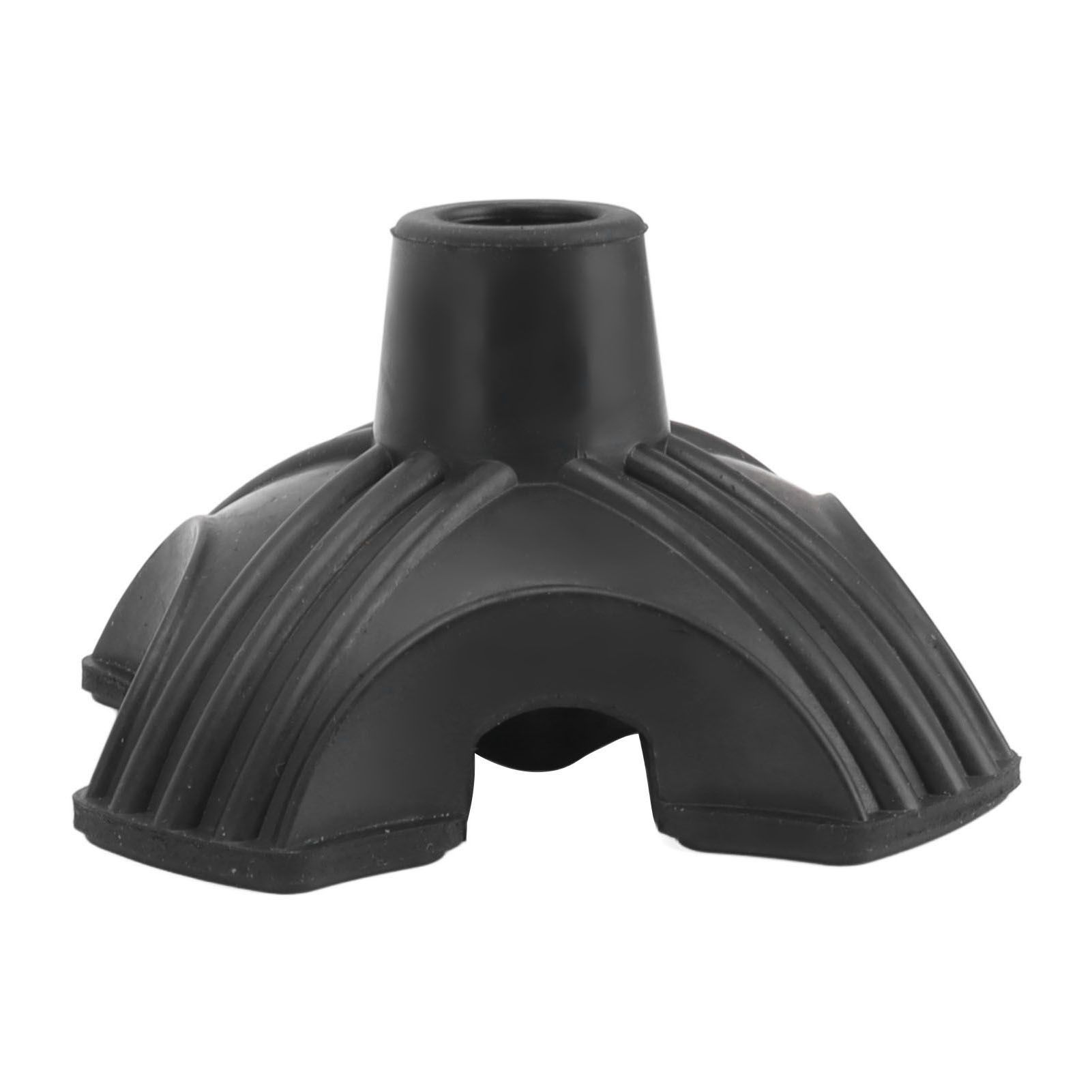 Cane Tip Walking Rubber Foot Pad Replacement 4 Prong Self Standing Non Slip Base view 10