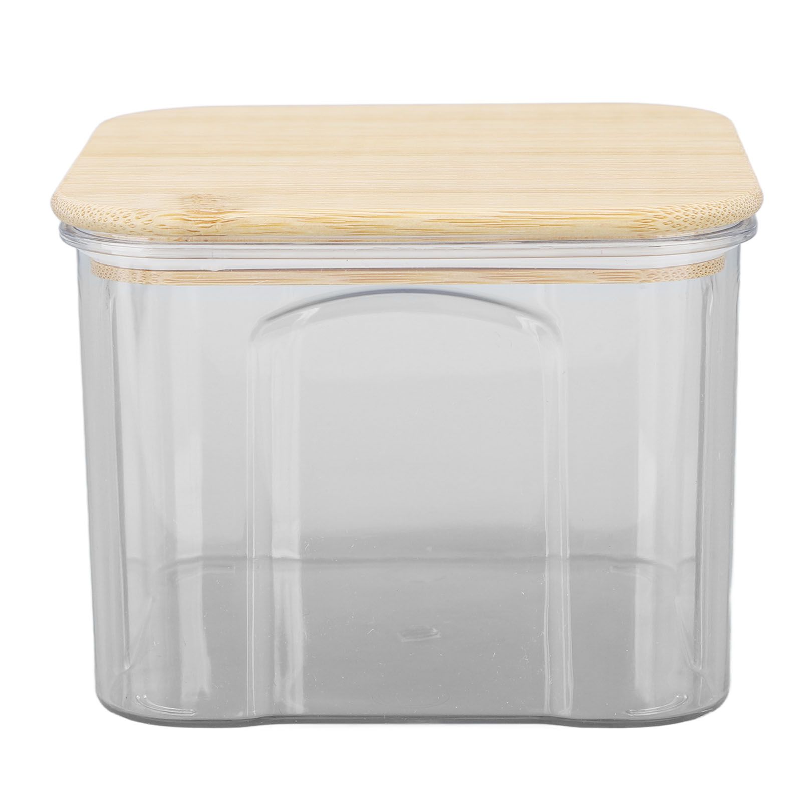 Airtight Food Storage Container Clear Food Storage Jar with Bamboo Lid for view 6