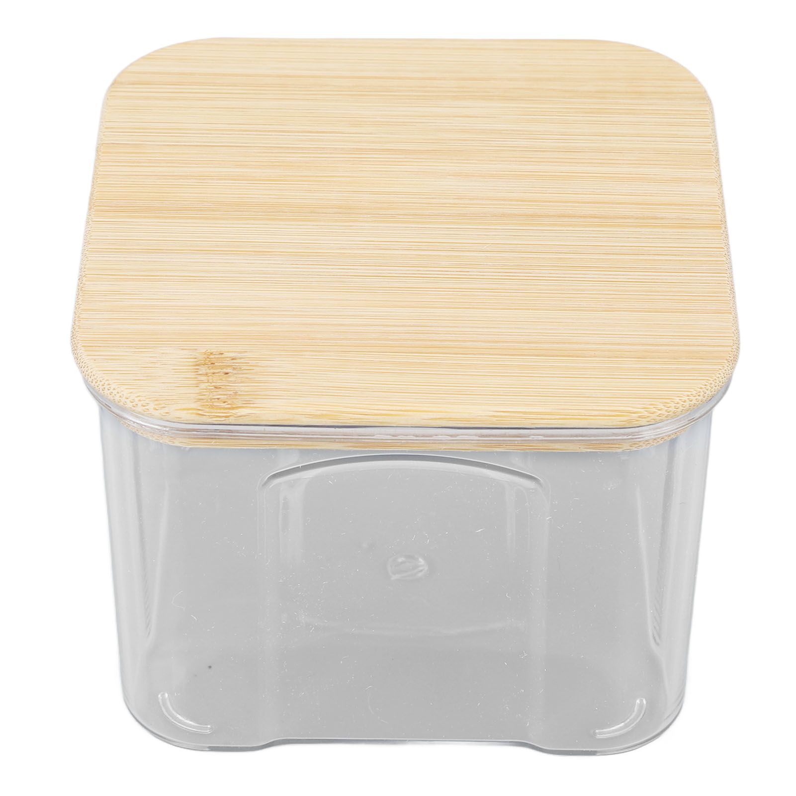 Airtight Food Storage Container Clear Food Storage Jar with Bamboo Lid for view 8