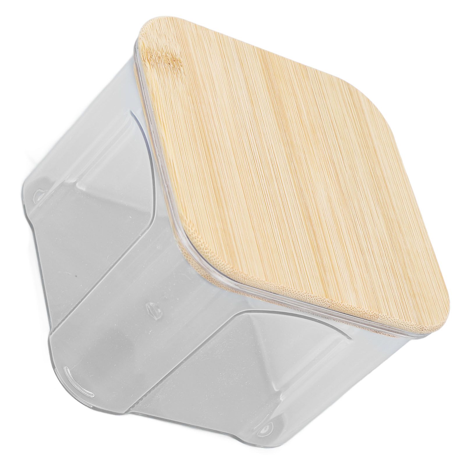 Airtight Food Storage Container Clear Food Storage Jar with Bamboo Lid for view 9