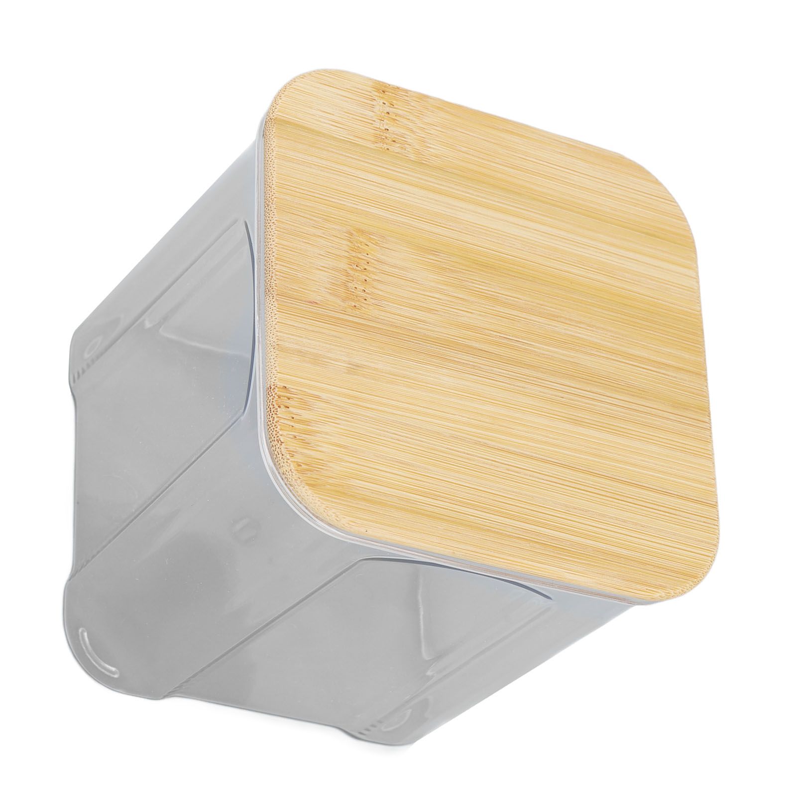 Airtight Food Storage Container Clear Food Storage Jar with Bamboo Lid for view 2