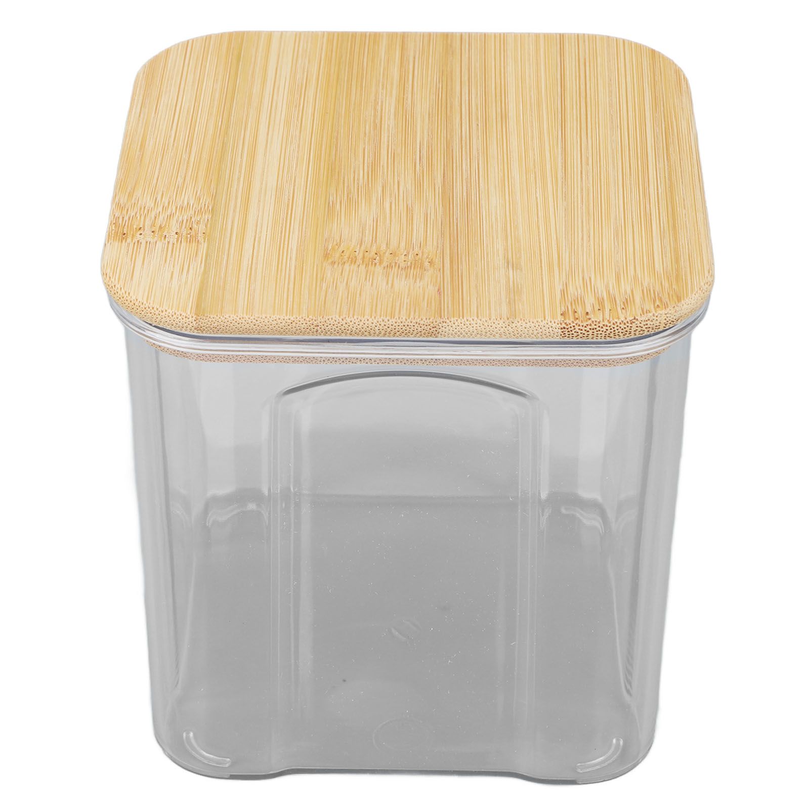 Airtight Food Storage Container Clear Food Storage Jar with Bamboo Lid for view 6