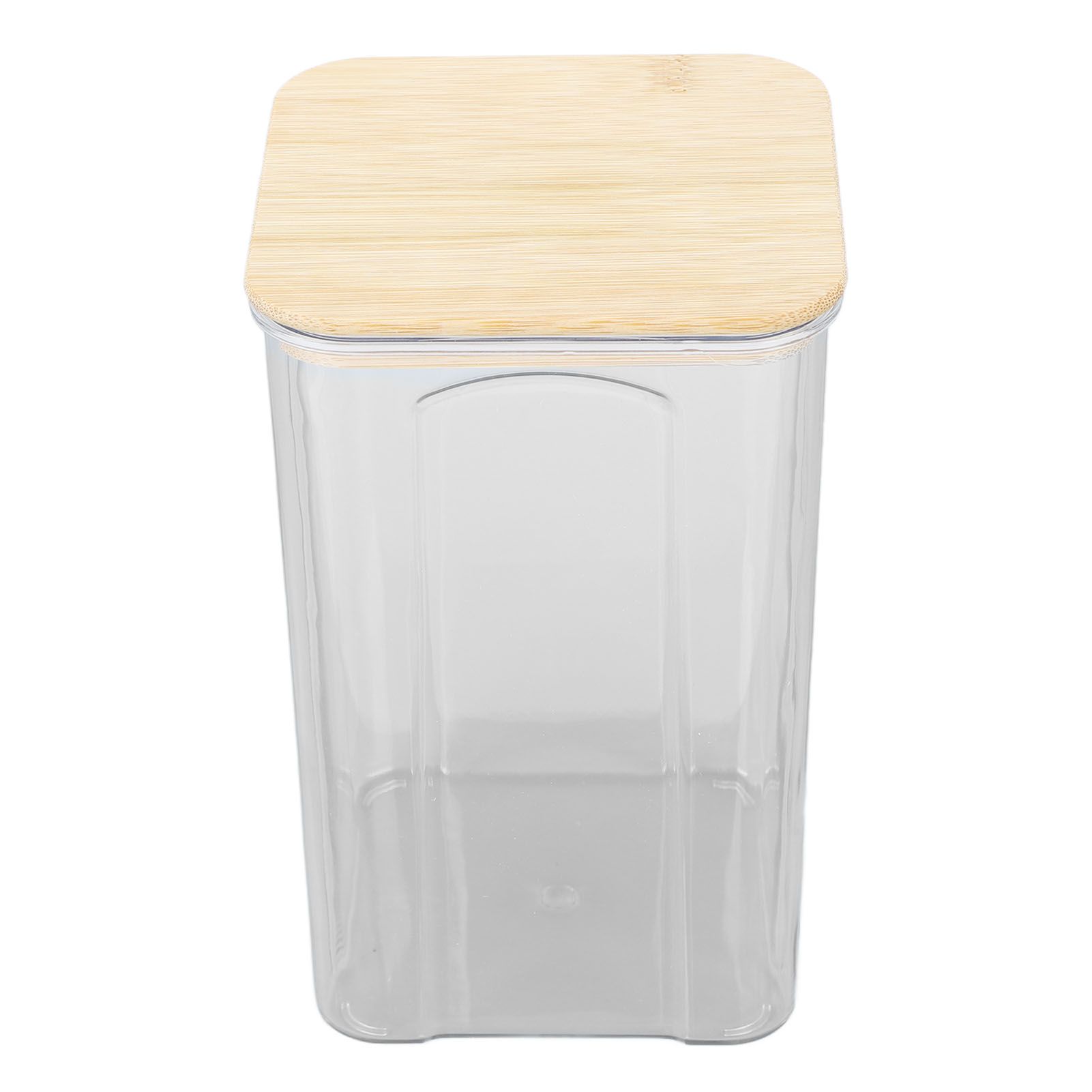 Airtight Food Storage Container Clear Food Storage Jar with Bamboo Lid for view 6