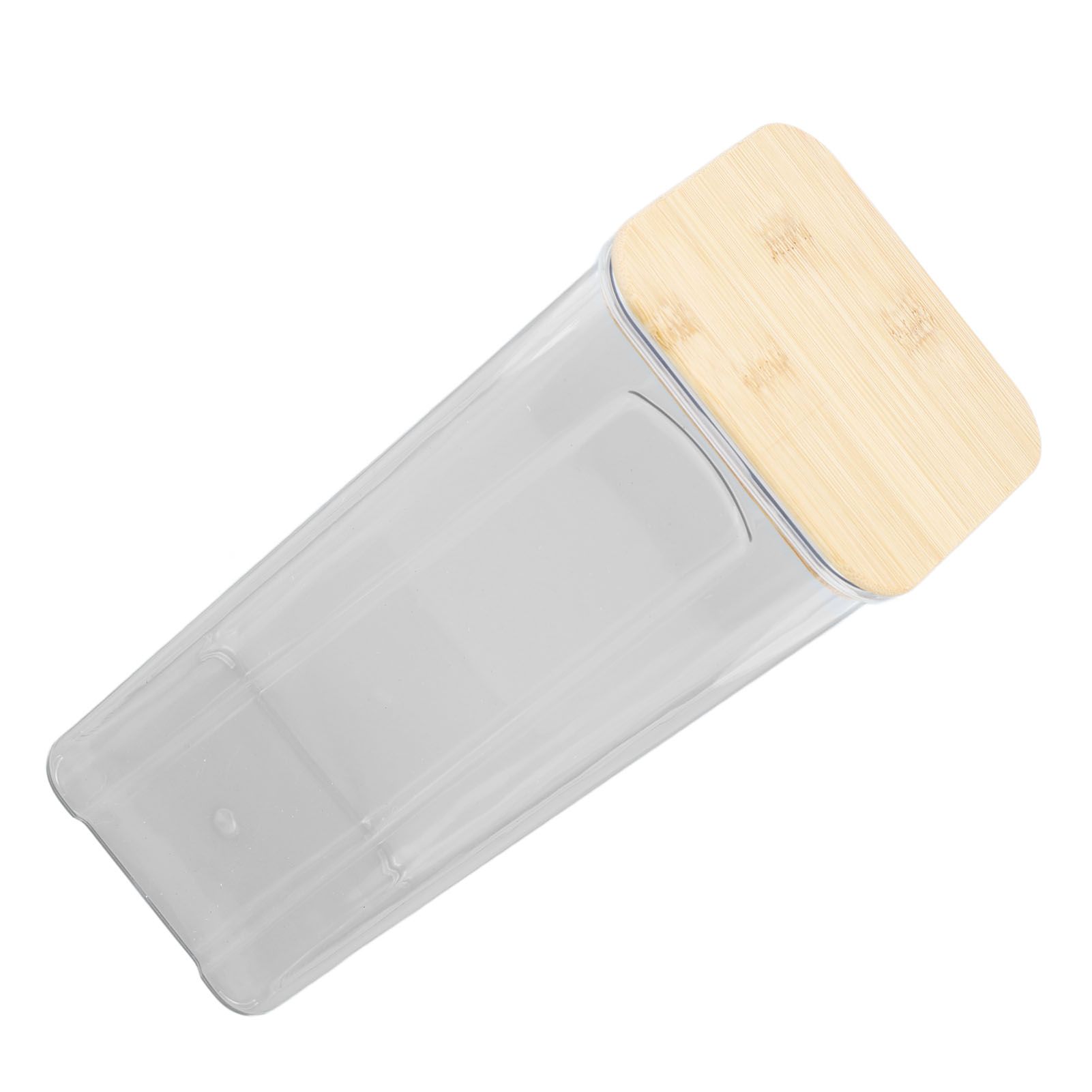 Airtight Food Storage Container Clear Food Storage Jar with Bamboo Lid for view 9