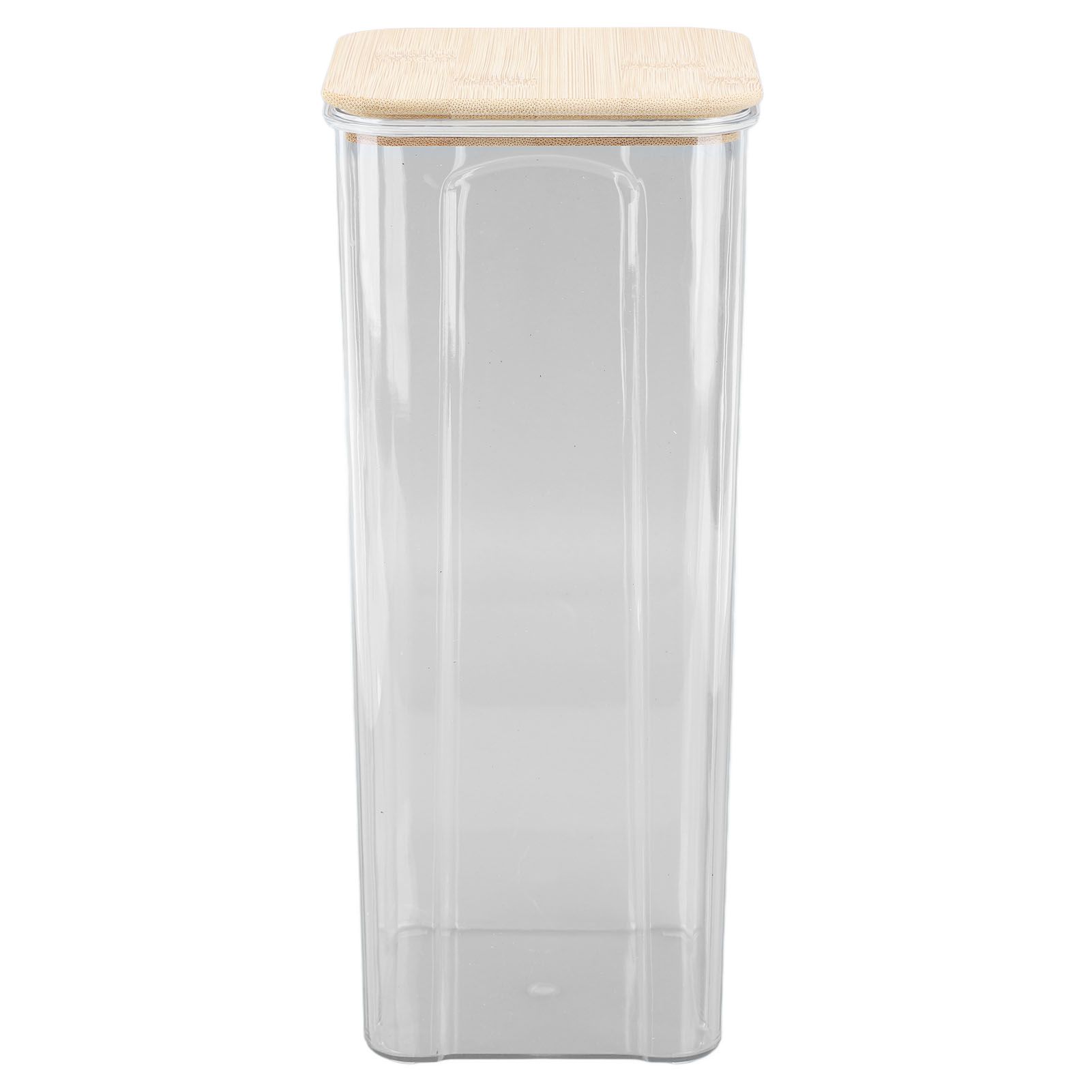 Airtight Food Storage Container Clear Food Storage Jar with Bamboo Lid for view 12