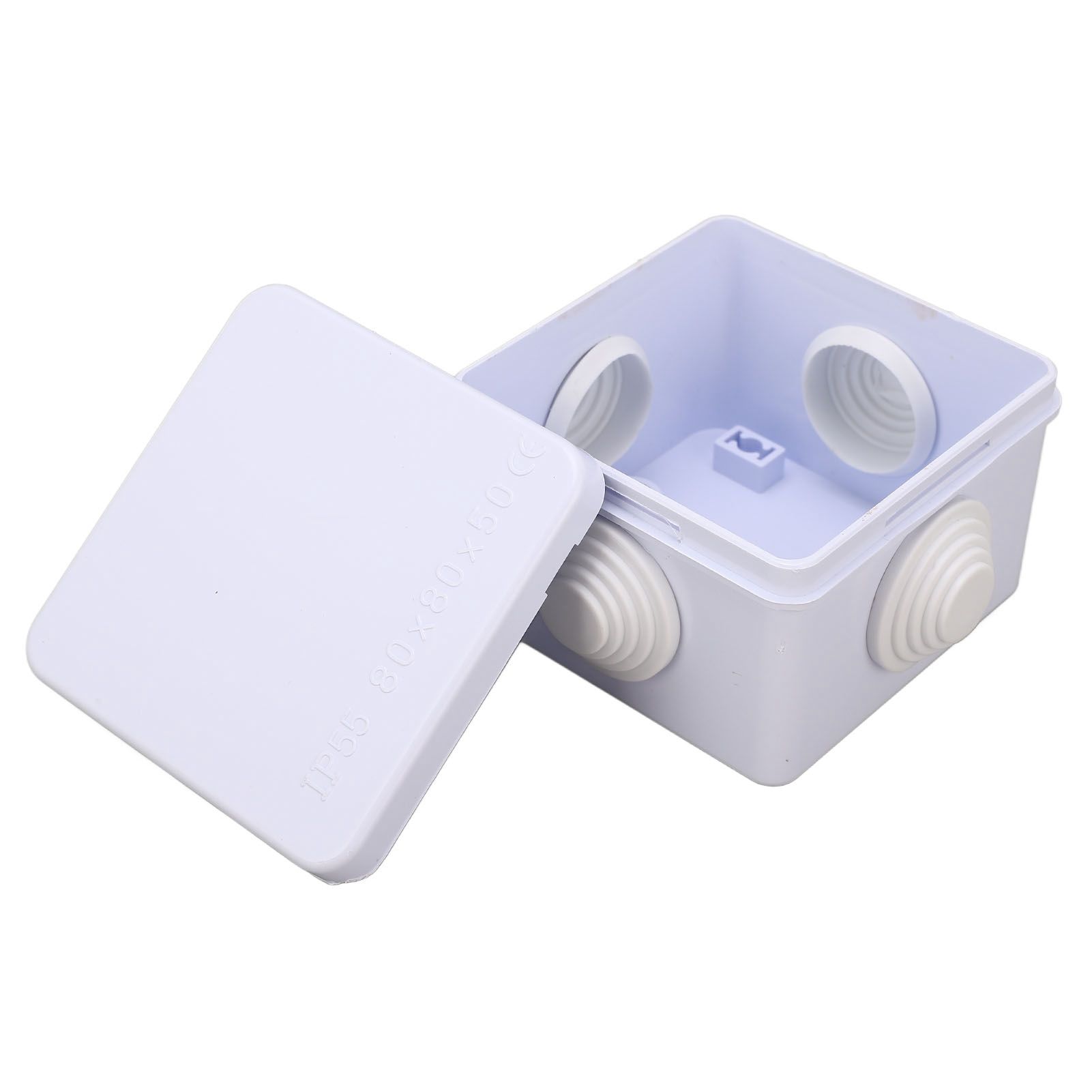 5Pcs Plastic Waterproof Cable Box with Rubber Plug IP55 Waterproof Plug view 15