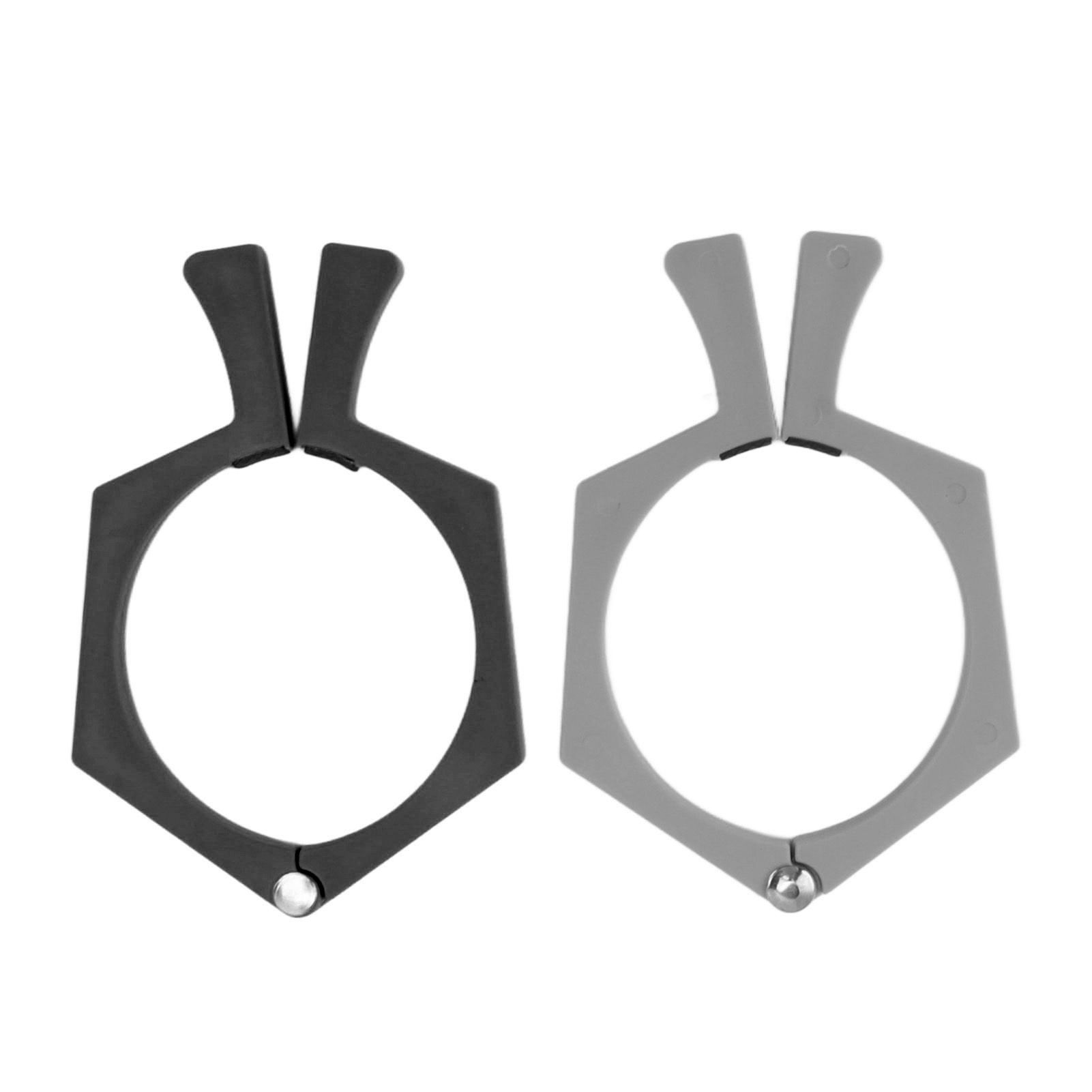 2PCS Sublimation Cup Clamp ABS Nonslip Tumbler Wrapping Clamp for Sublimation