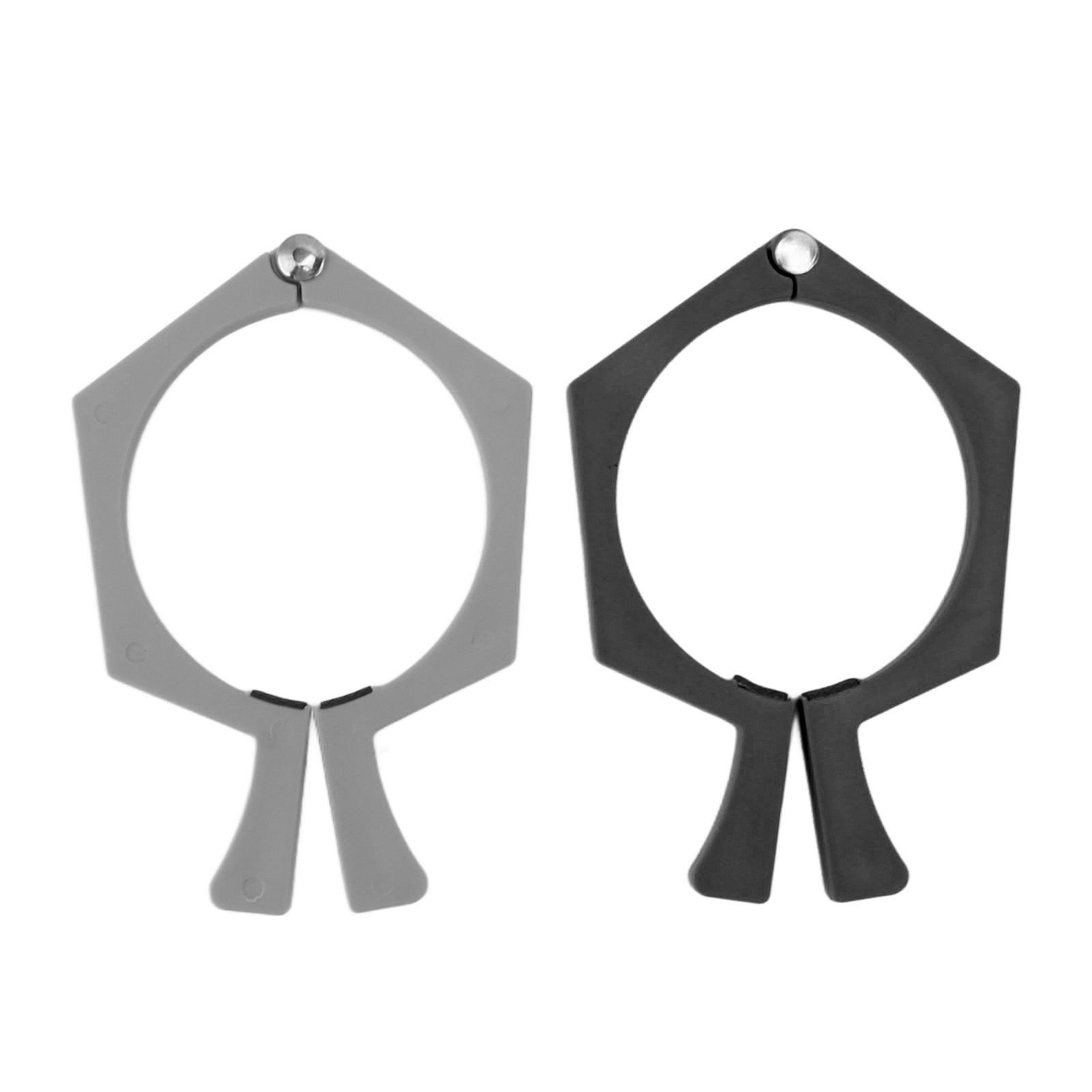 2PCS Sublimation Cup Clamp ABS Nonslip Tumbler Wrapping Clamp for Sublimation view 4