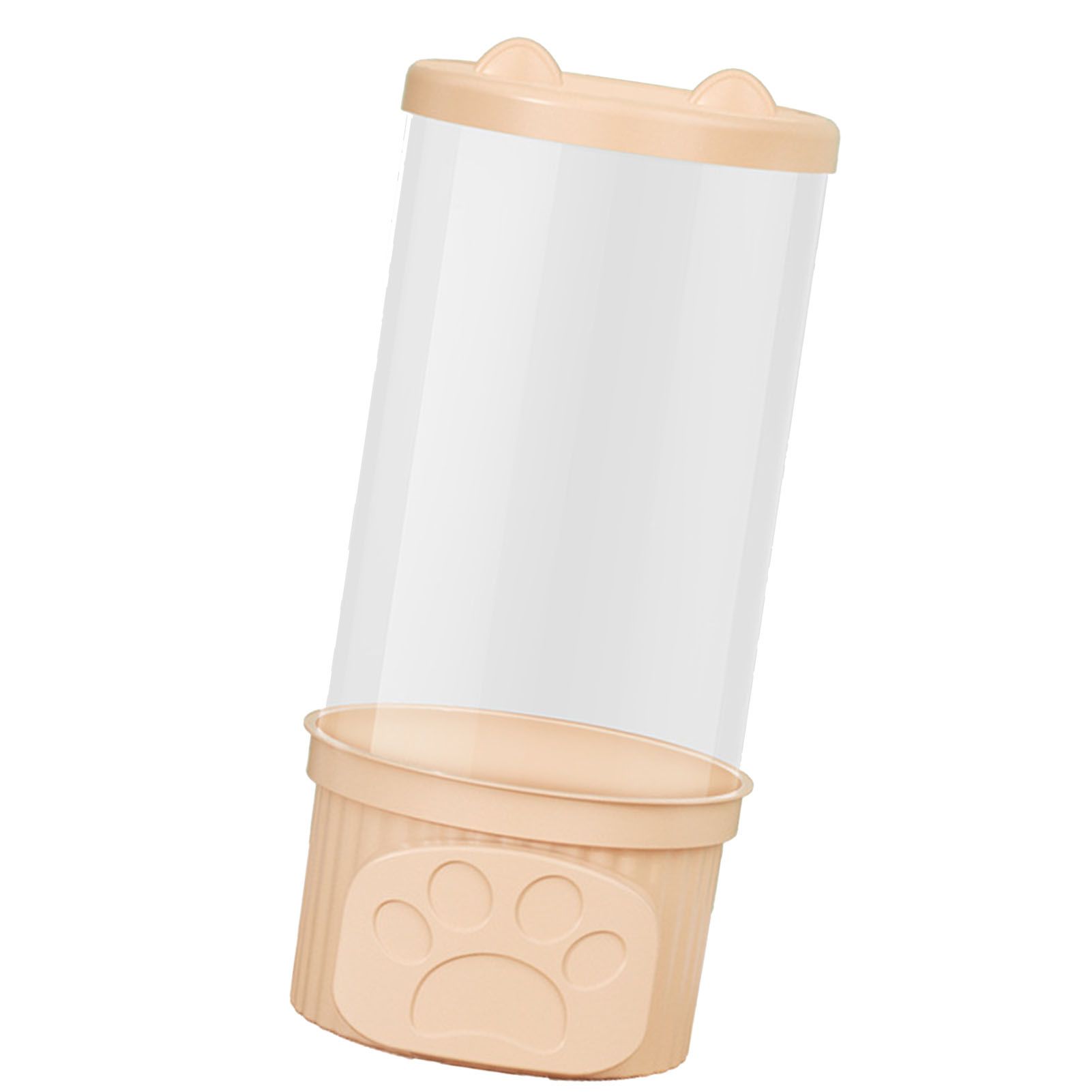 Toy Storage Container PET Transparent Cylinder Plush Toy Display Bucket with view 2