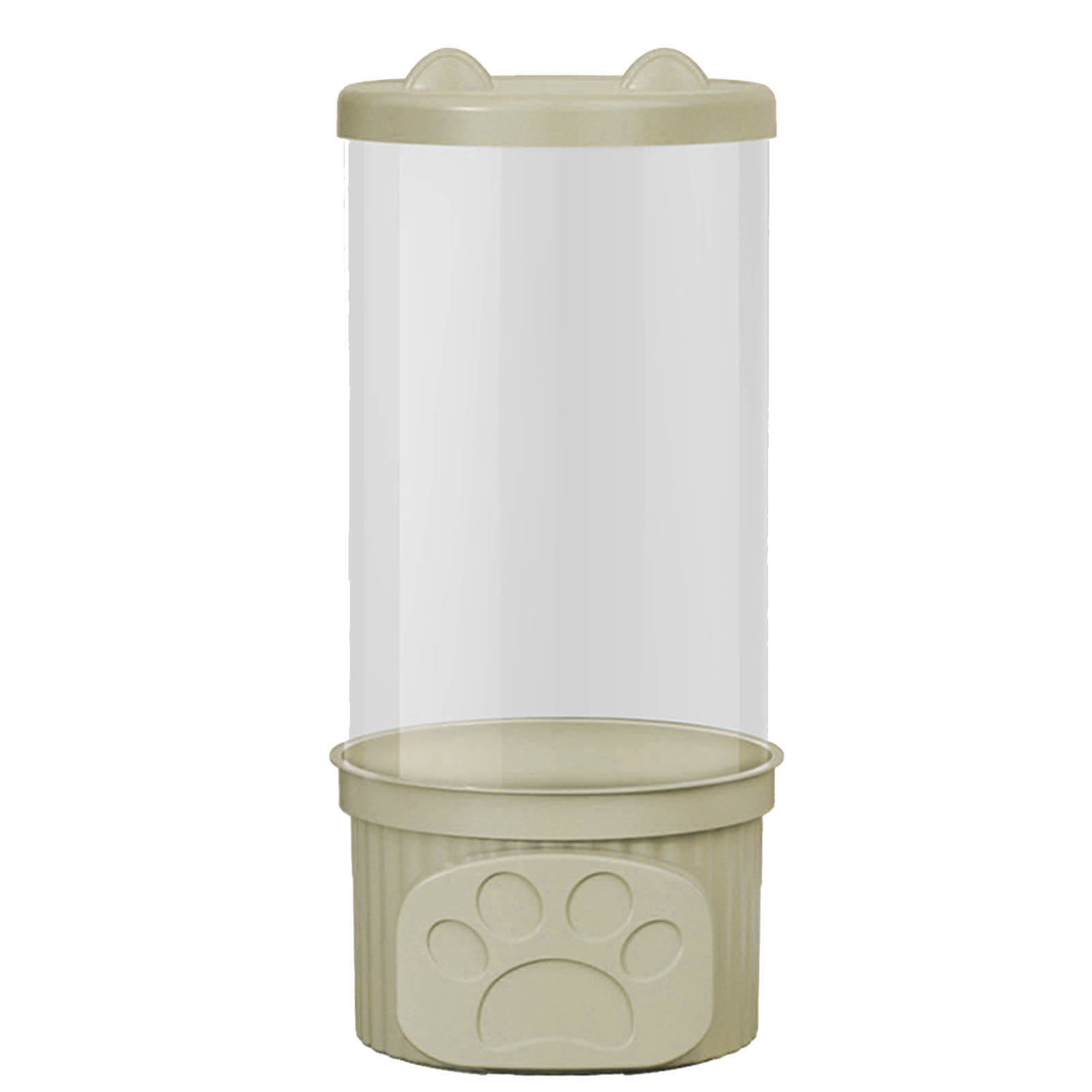 Toy Storage Container PET Transparent Cylinder Plush Toy Display Bucket with
