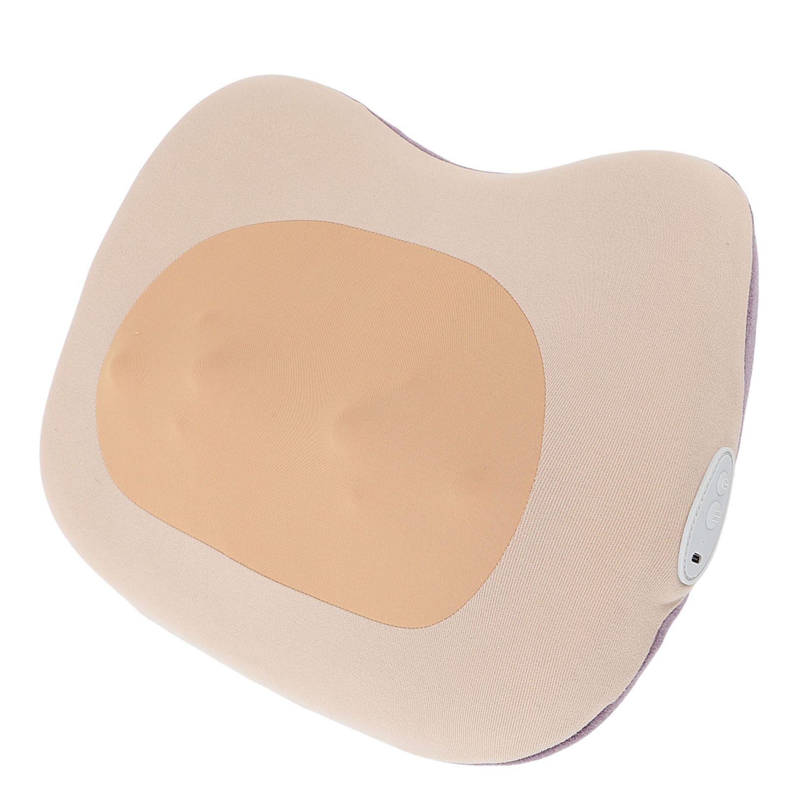 Yellow Back Pillow Massager Multifunctional Heart Shape Deep Tissue Massage view 5