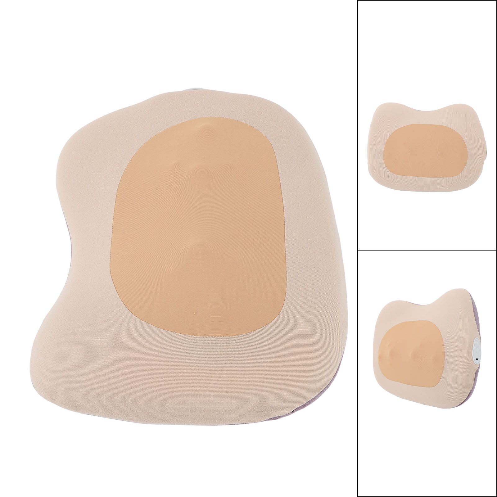 Yellow Back Pillow Massager Multifunctional Heart Shape Deep Tissue Massage view 9