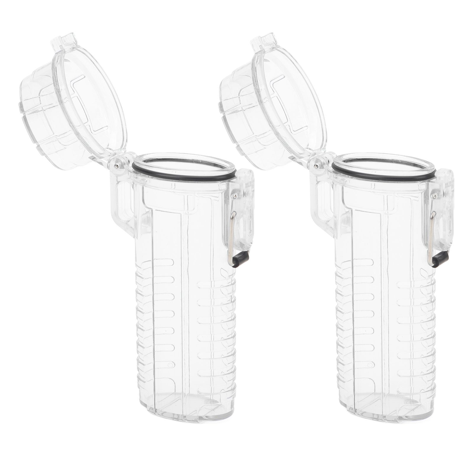 2Pcs Lighter Case Waterproof Lighter Storage Container Plastic for Outdoor view 4