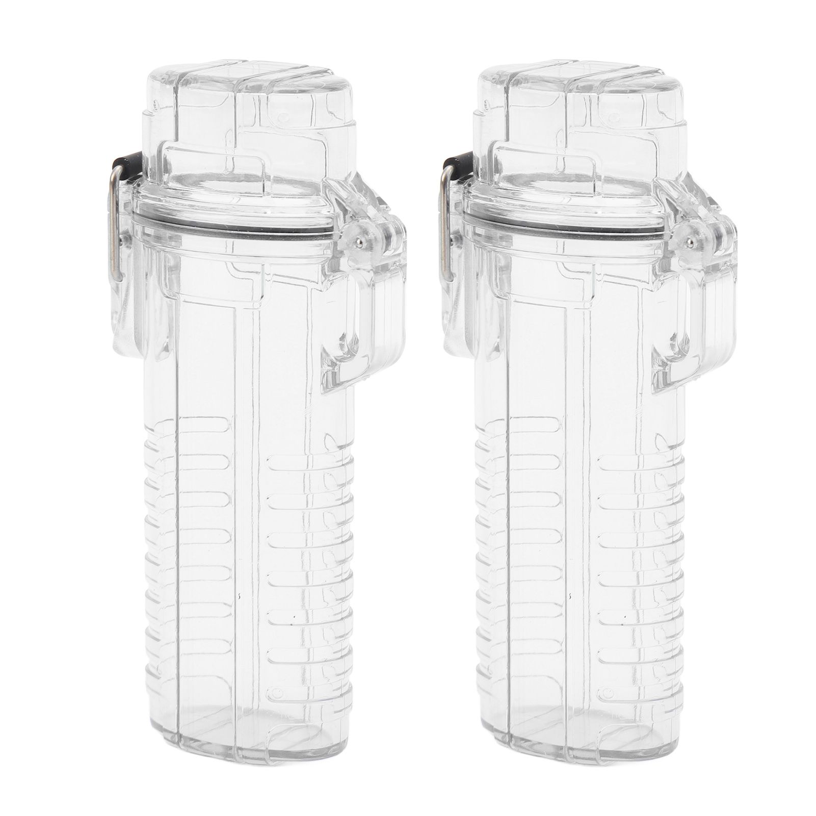 2Pcs Lighter Case Waterproof Lighter Storage Container Plastic for Outdoor view 5