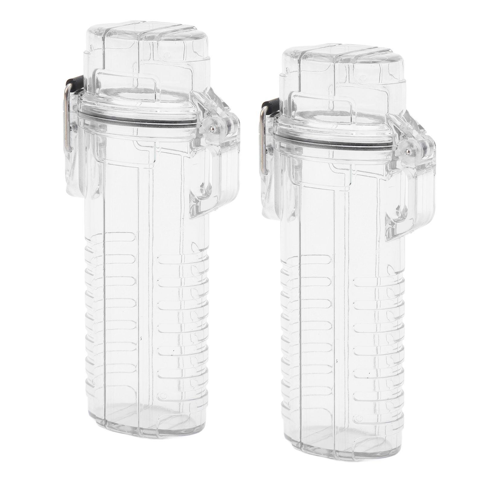 2Pcs Lighter Case Waterproof Lighter Storage Container Plastic for Outdoor view 6