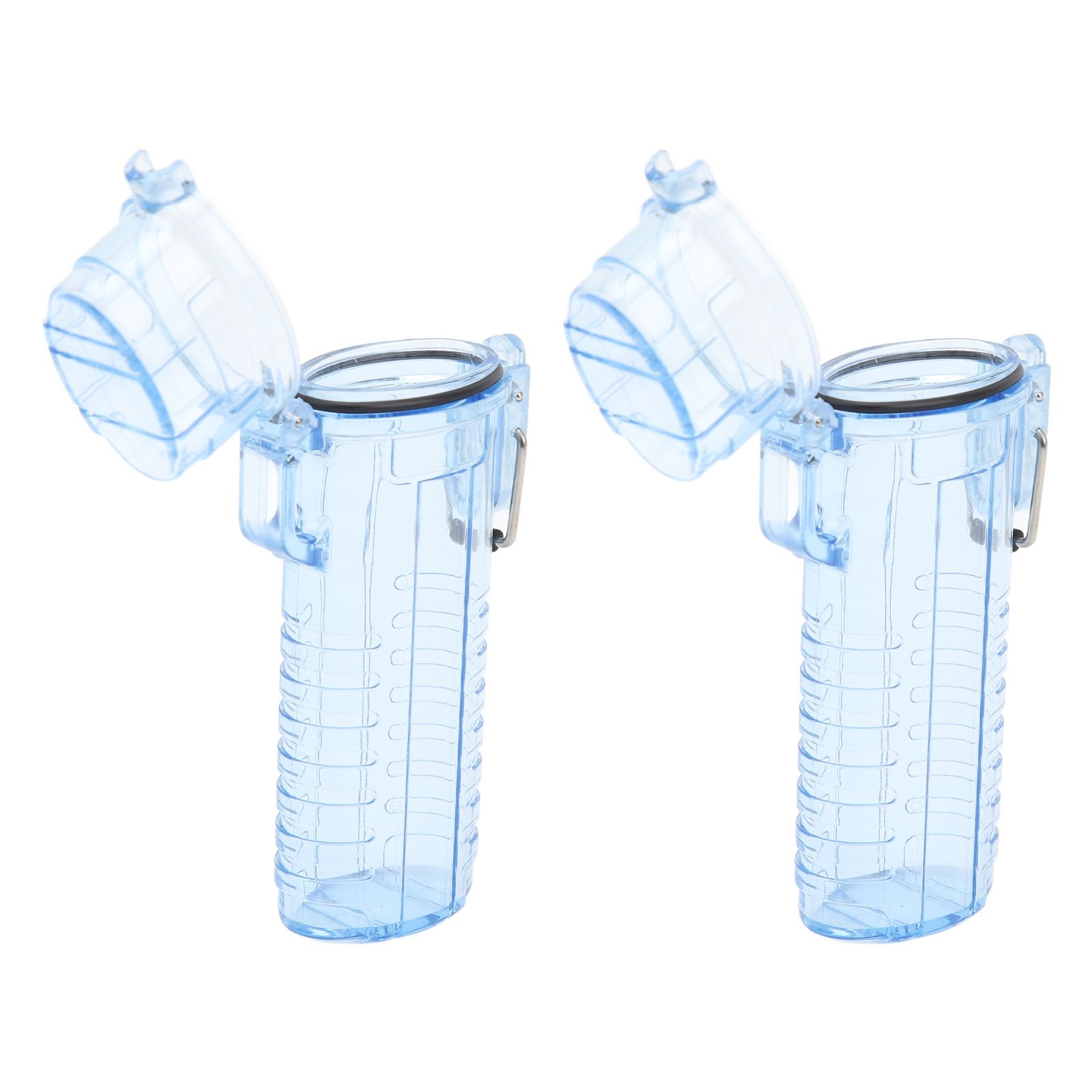 2Pcs Lighter Case Waterproof Lighter Storage Container Plastic for Outdoor view 2