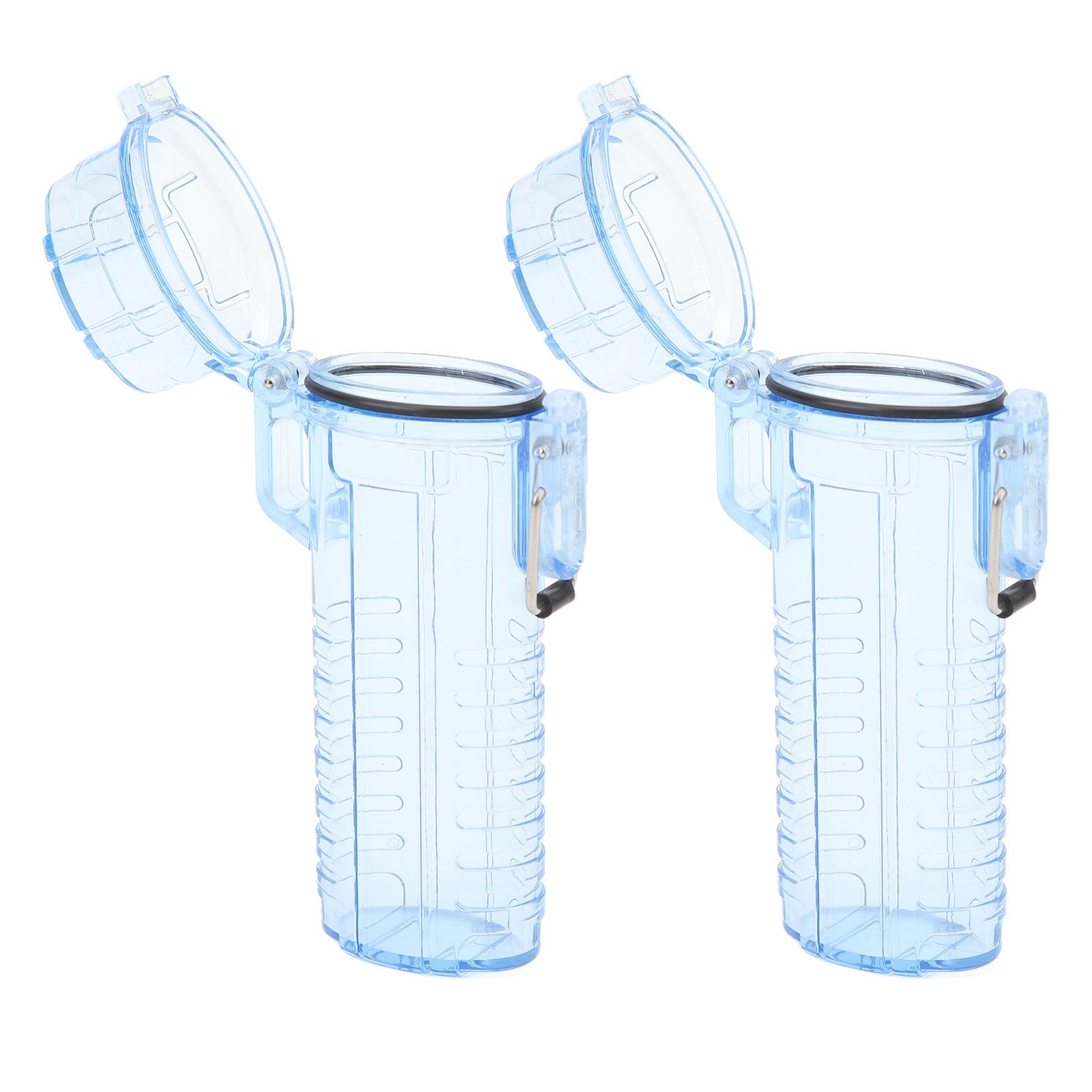 2Pcs Lighter Case Waterproof Lighter Storage Container Plastic for Outdoor view 4