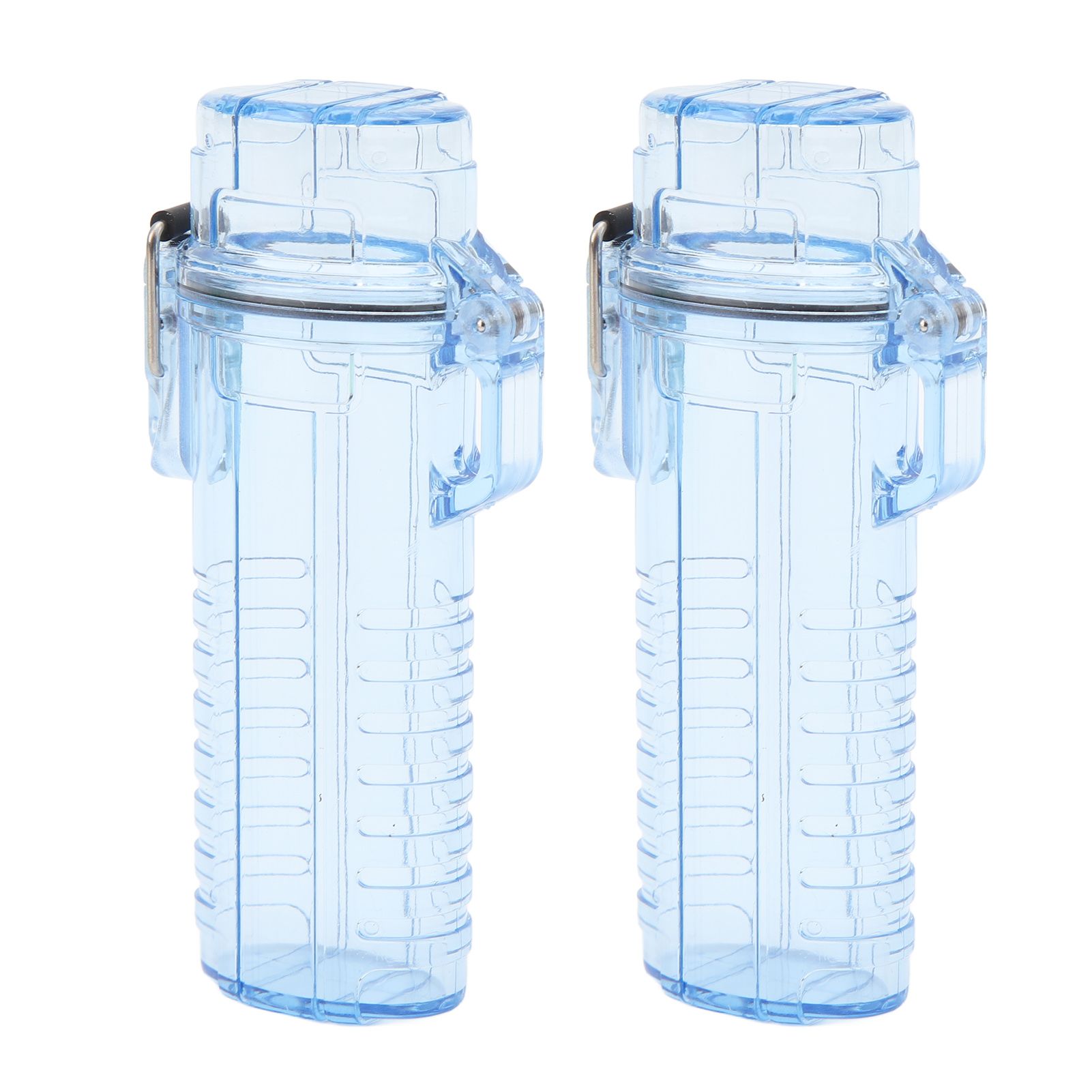 2Pcs Lighter Case Waterproof Lighter Storage Container Plastic for Outdoor view 5