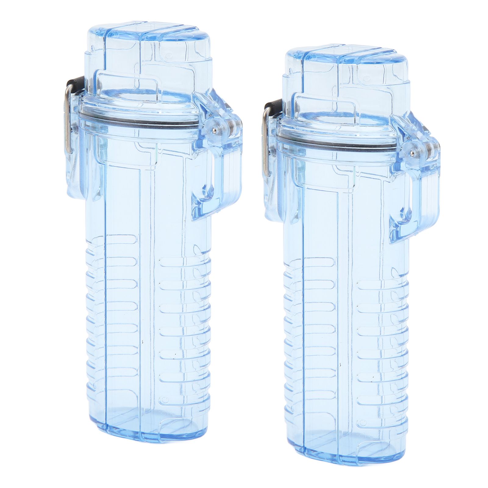 2Pcs Lighter Case Waterproof Lighter Storage Container Plastic for Outdoor view 6