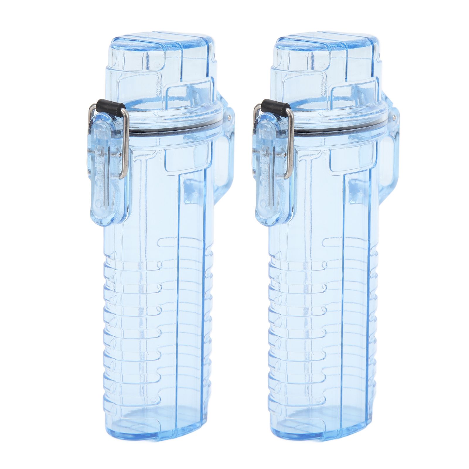 2Pcs Lighter Case Waterproof Lighter Storage Container Plastic for Outdoor view 7