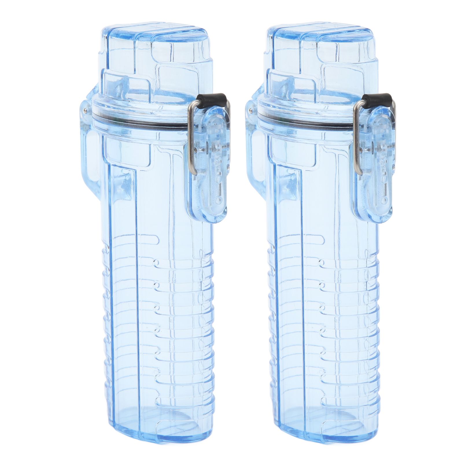 2Pcs Lighter Case Waterproof Lighter Storage Container Plastic for Outdoor view 9