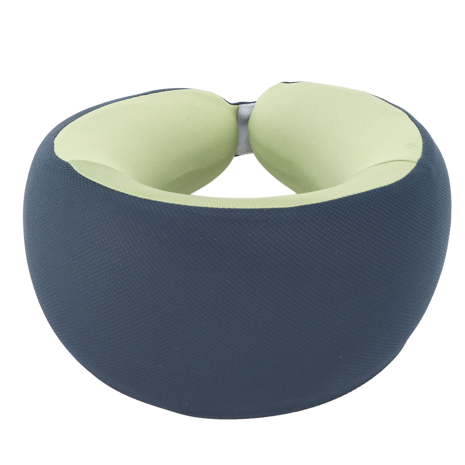 Back Neck Pillow Massager Hot Compress Cordless Massager Pillow Blue Green view 5