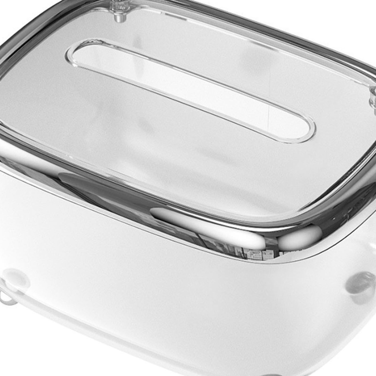Tissue Box Transparent Napkin Box Simple Creative Storage Box Fixed Lid Paper view 8