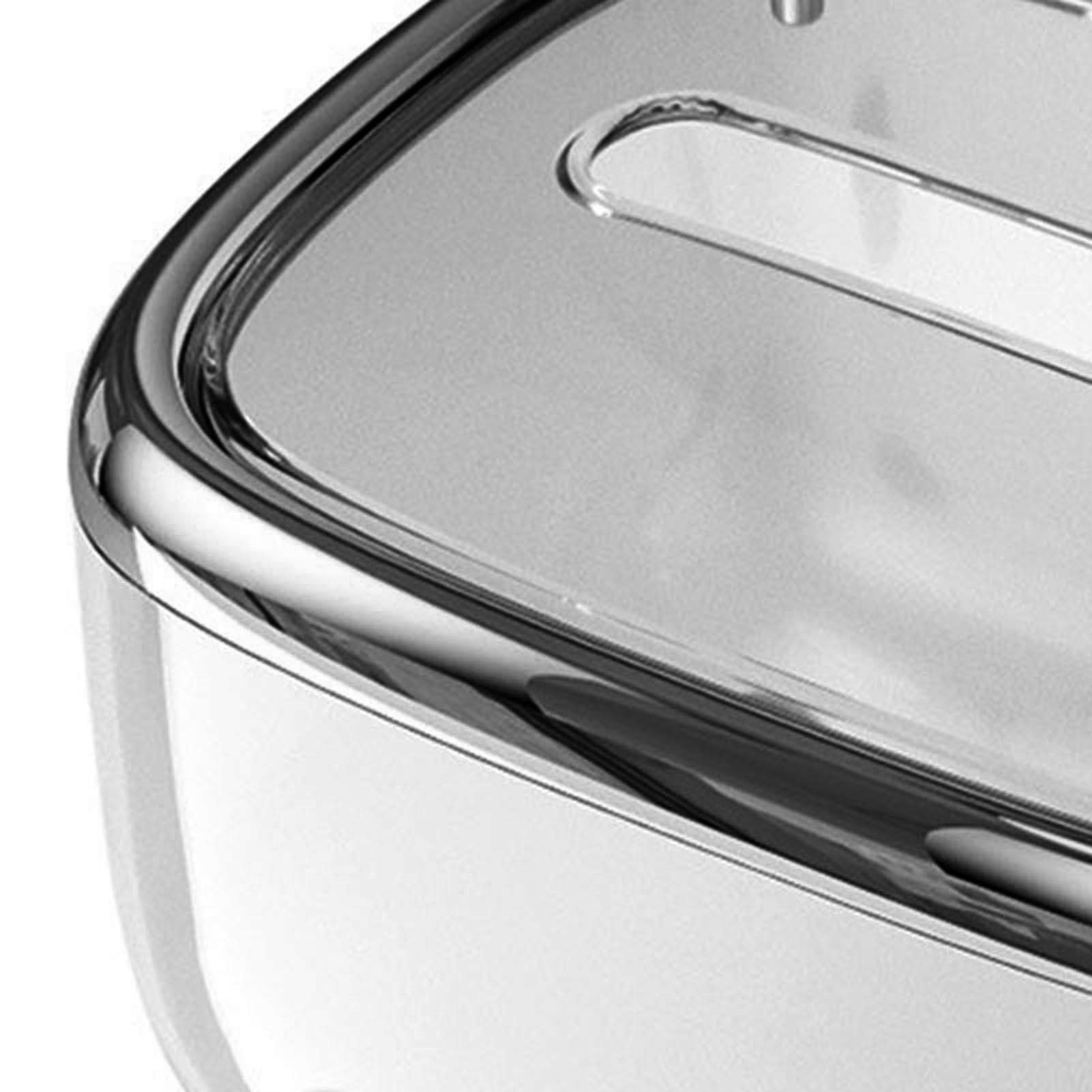 Tissue Box Transparent Napkin Box Simple Creative Storage Box Fixed Lid Paper view 7