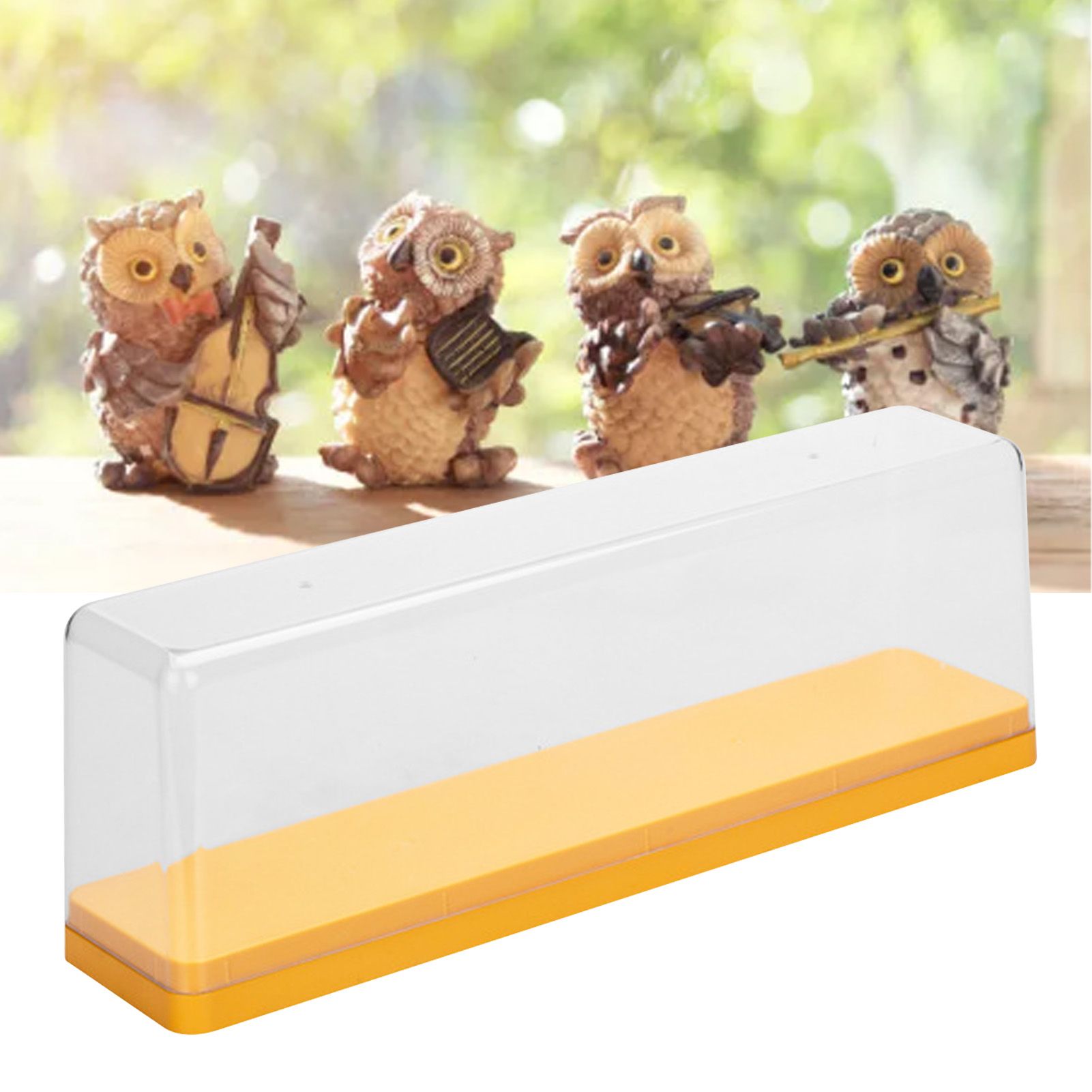 Action Figure Storage Box Dustproof Stackable Transparent Cartoon Figure Doll view 6