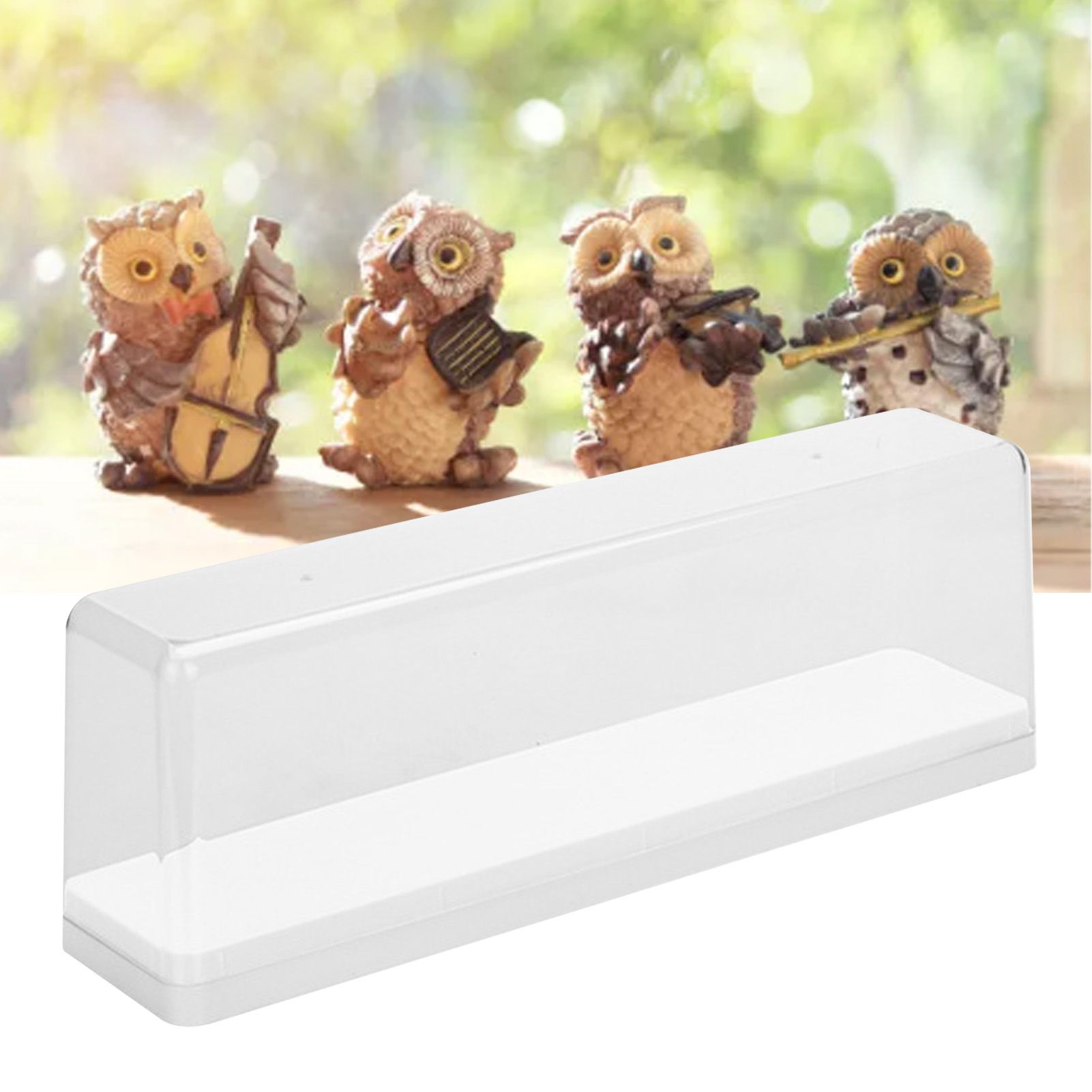 Action Figure Storage Box Dustproof Stackable Transparent Cartoon Figure Doll view 6