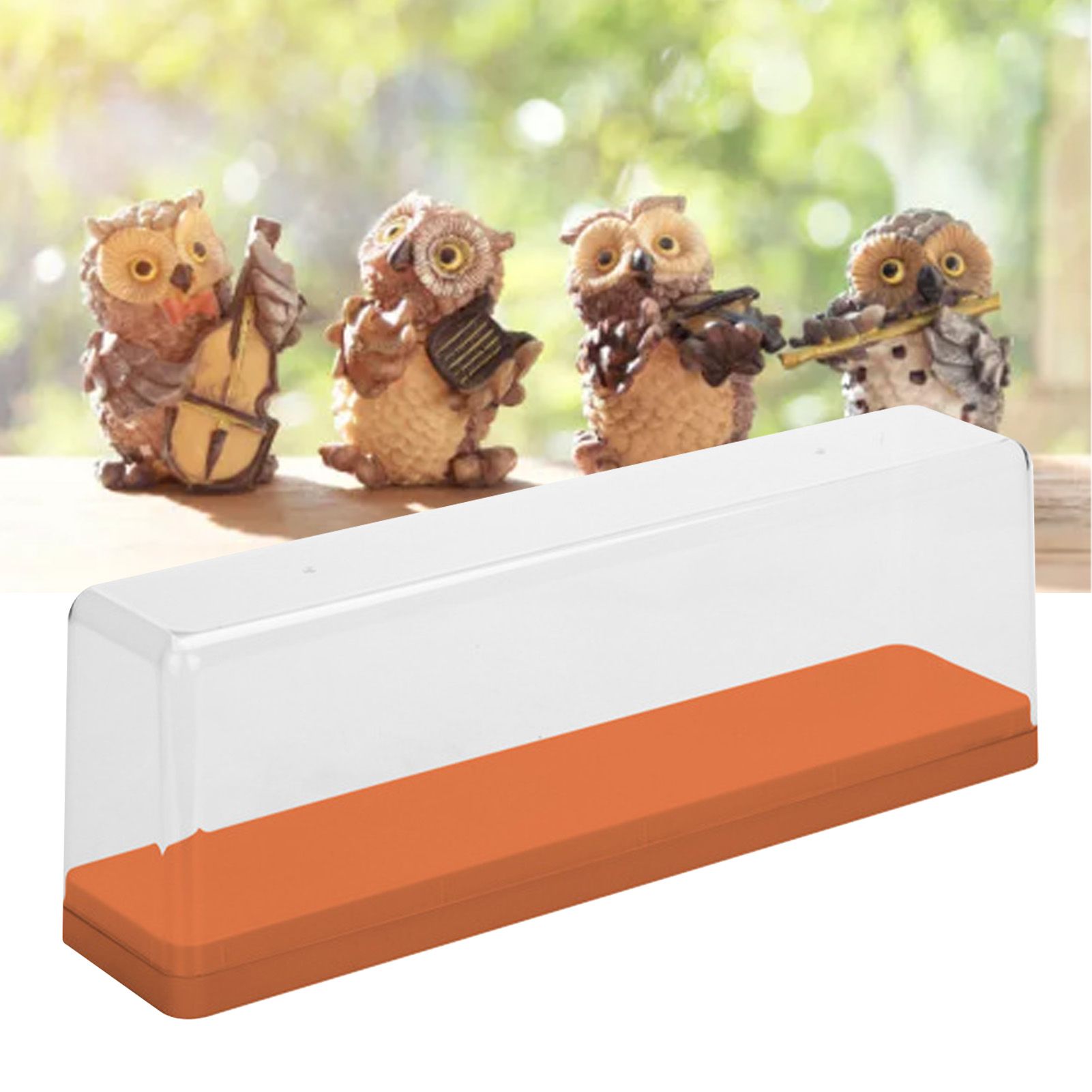 Action Figure Storage Box Dustproof Stackable Transparent Cartoon Figure Doll view 6