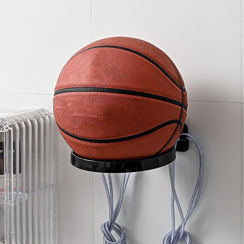 Soccer Ball Wall Mount Display Holder Plastic Football Storage Rack Basketball view 9