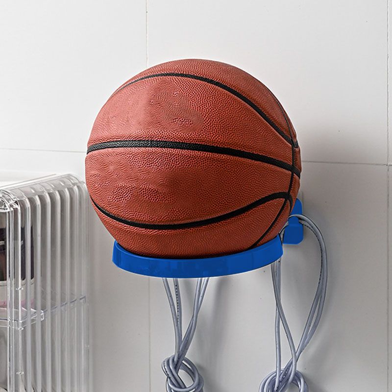 Soccer Ball Wall Mount Display Holder Plastic Football Storage Rack Basketball view 5