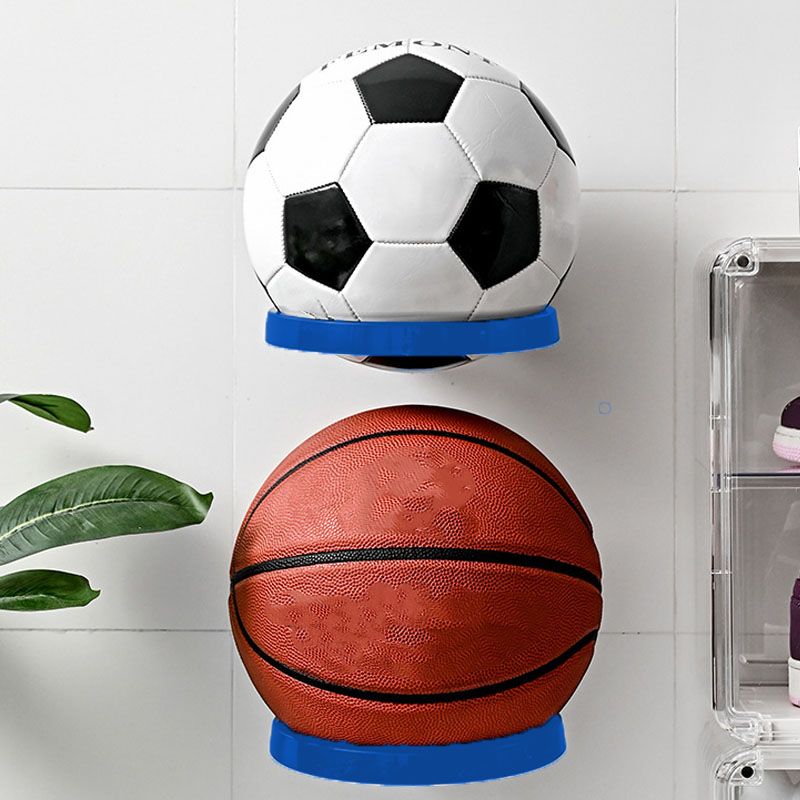 Soccer Ball Wall Mount Display Holder Plastic Football Storage Rack Basketball view 9