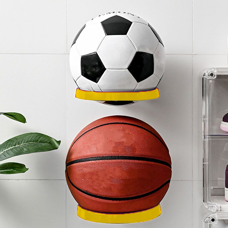 Soccer Ball Wall Mount Display Holder Plastic Football Storage Rack Basketball view 8