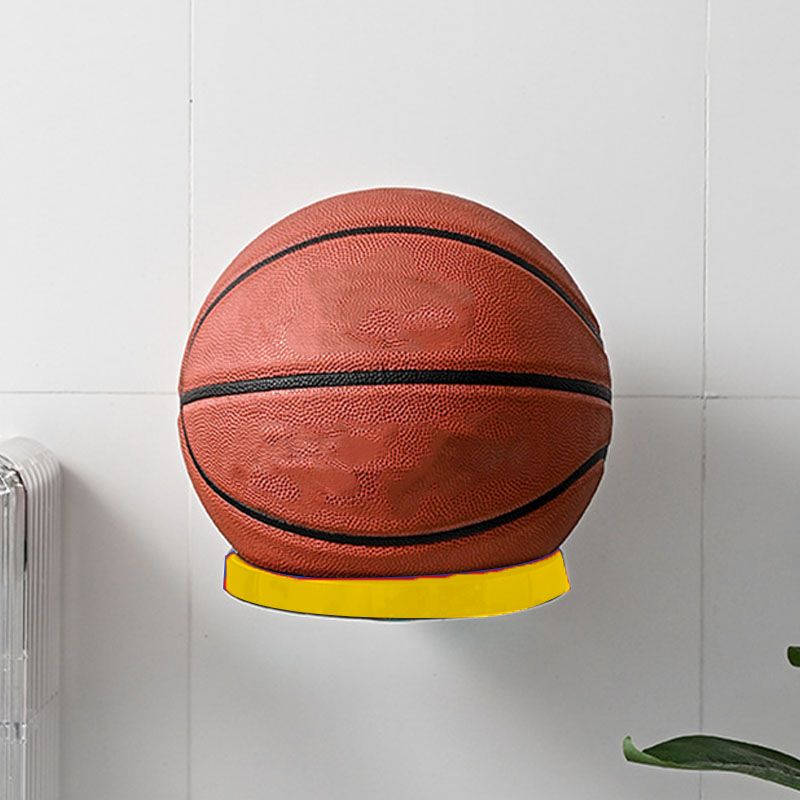 Soccer Ball Wall Mount Display Holder Plastic Football Storage Rack Basketball view 9
