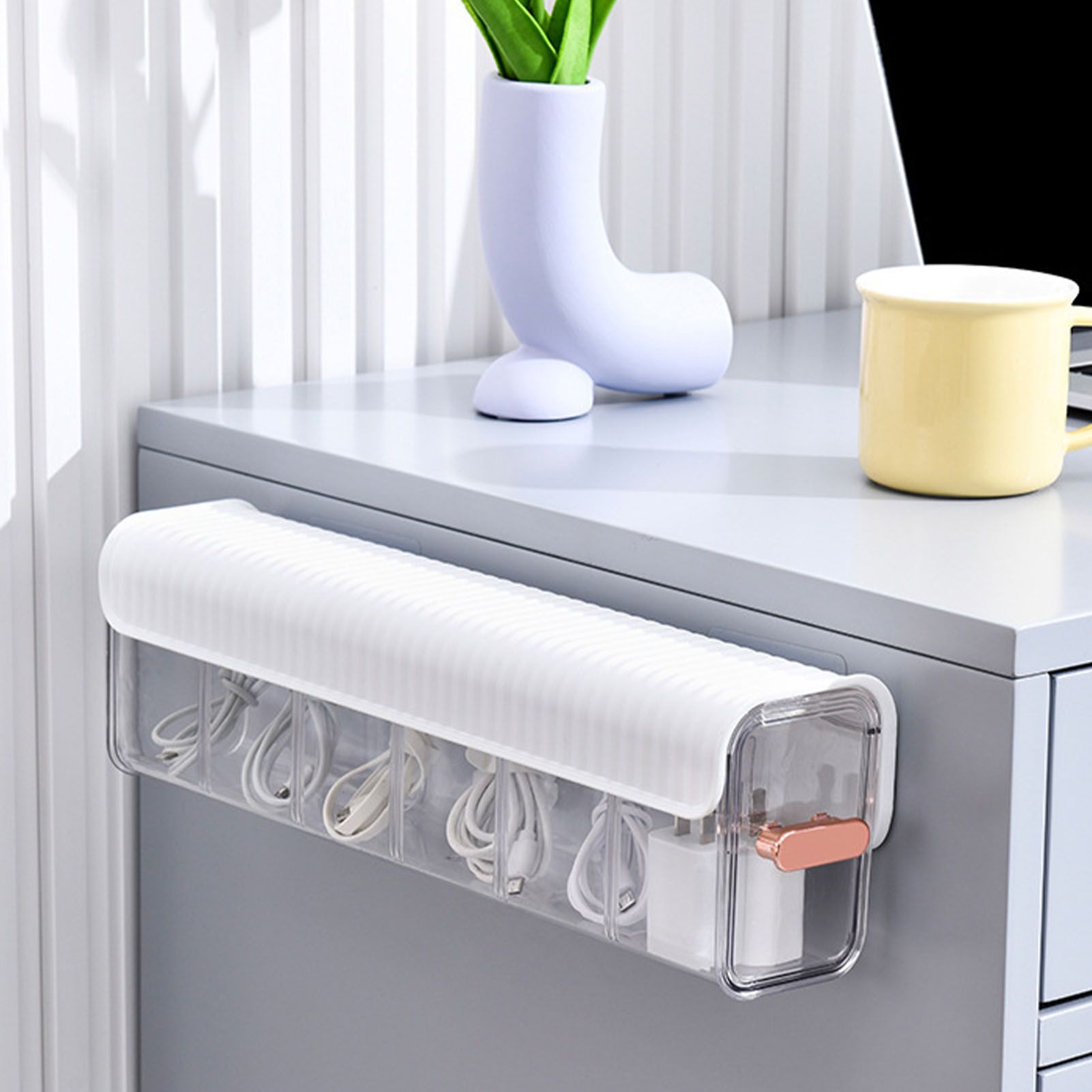 Wall Underwear Organizer Detachable Dustproof Moistureproof Wall Mount Drawer view 11