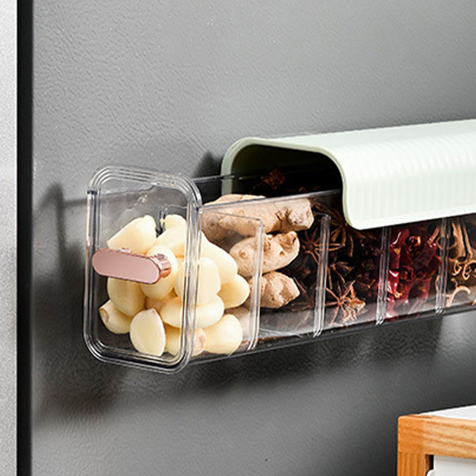 Wall Underwear Organizer Detachable Dustproof Moistureproof Wall Mount Drawer view 9
