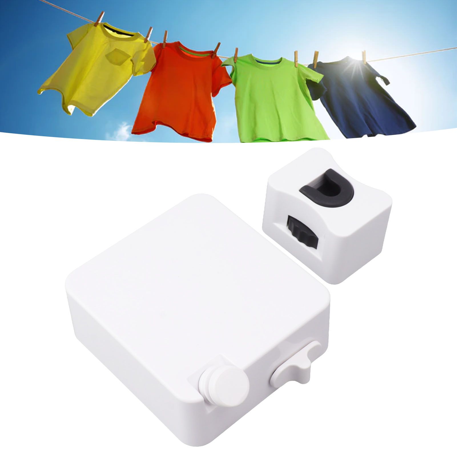 Retractable Clothesline Heavy Duty 304 Stainless Steel Adjustable Retracting view 12